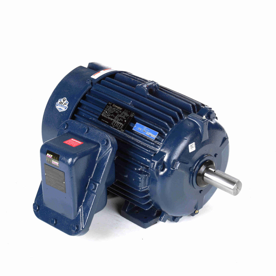 Marathon Electric Explosion Proof Motor, 30 & 25 HP, 3 Ph, 60 & 50 Hz, 230/460 & 190/380 V, 1800 & 1500 RPM, 286T Frame, EPFC