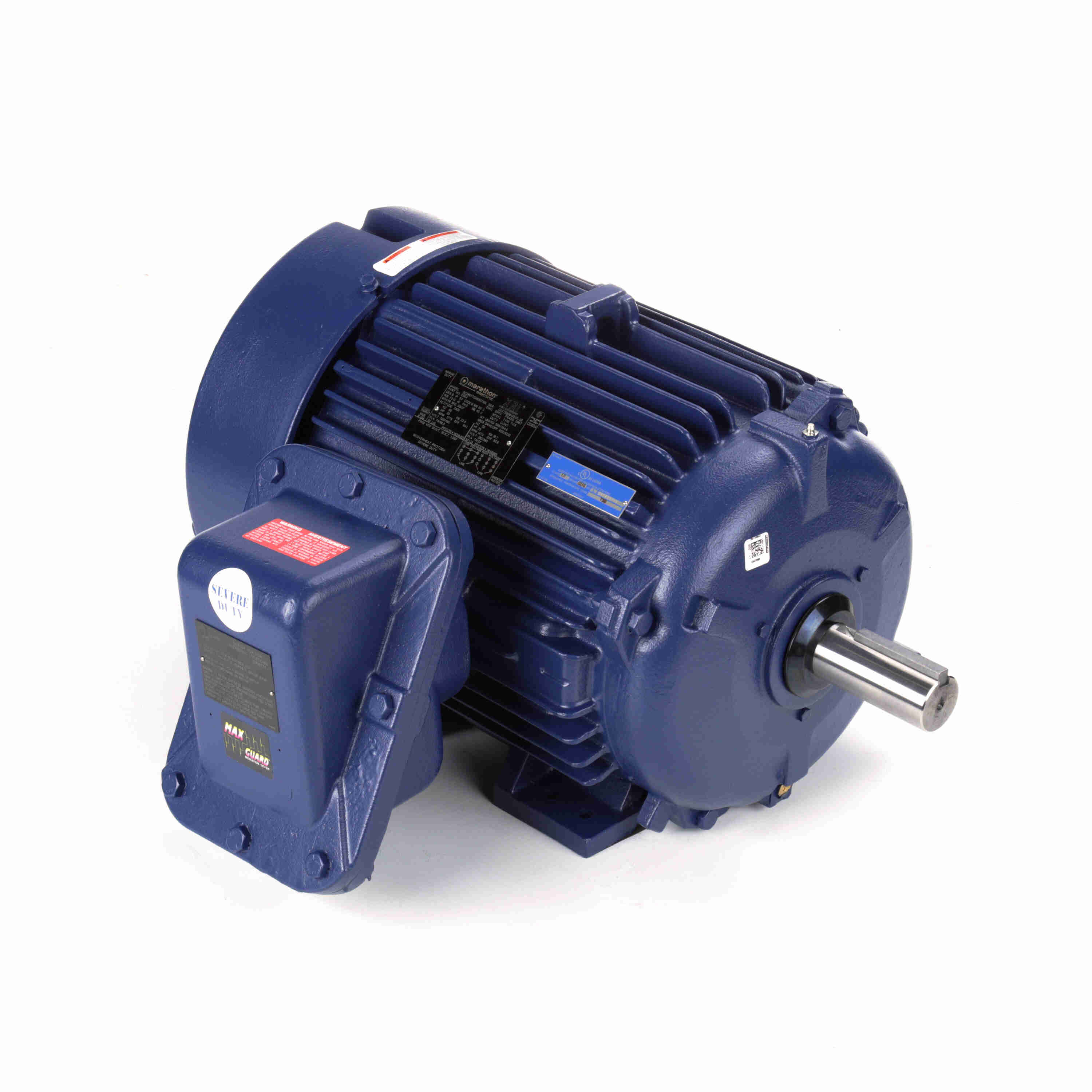 Marathon Electric Explosion Proof Motor, 30 & 25 HP, 3 Ph, 60 & 50 Hz, 230/460 & 190/380 V, 1800 & 1500 RPM, 286T Frame, EPFC