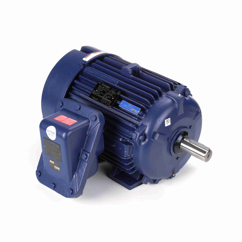 Marathon Electric Explosion Proof Motor, 30 & 25 HP, 3 Ph, 60 & 50 Hz, 230/460 & 190/380 V, 1800 & 1500 RPM, 286T Frame, EPFC