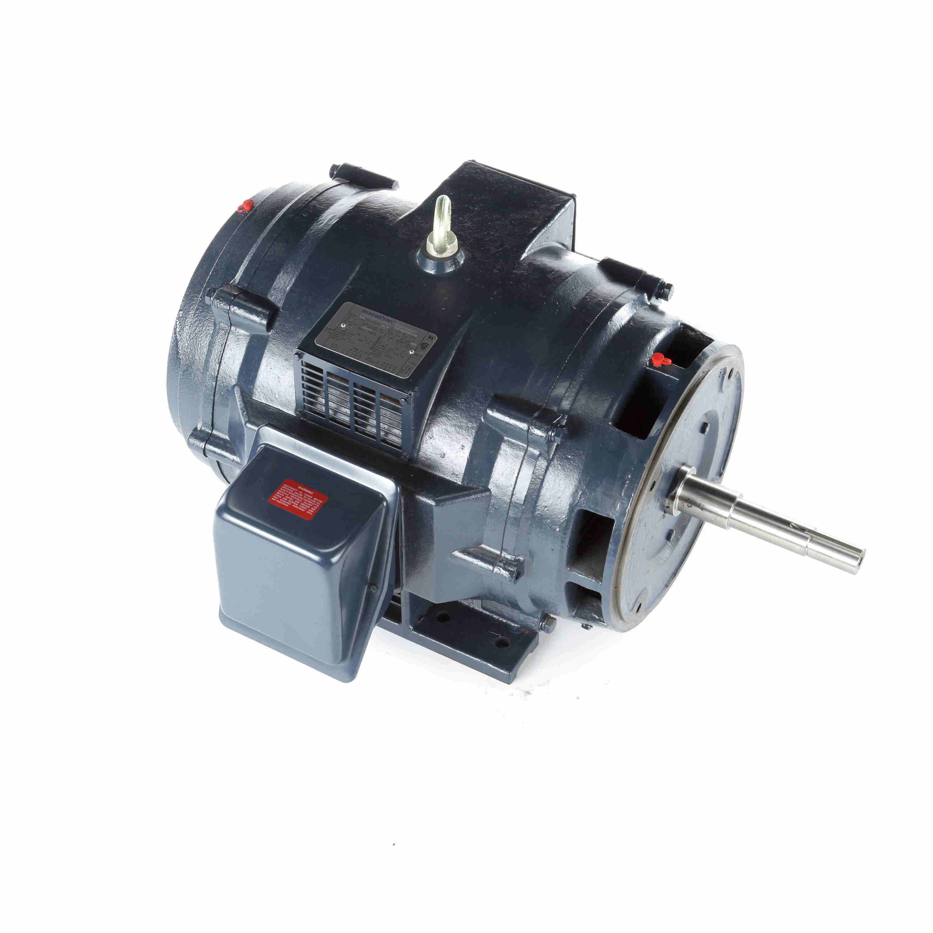 Marathon Electric Close-Coupled Pump Motor, 25 & 20 HP, 3 Ph, 60 & 50 Hz, 230/460 & 190/380 V, 1200 & 1000 RPM, 324JP Frame, DP