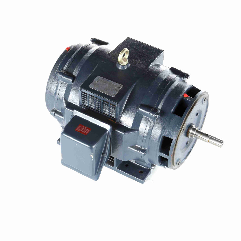Marathon Electric Close-Coupled Pump Motor, 30 & 25 HP, 3 Ph, 60 & 50 Hz, 230/460 & 190/380 V, 1200 & 1000 RPM, 326JM Frame, DP