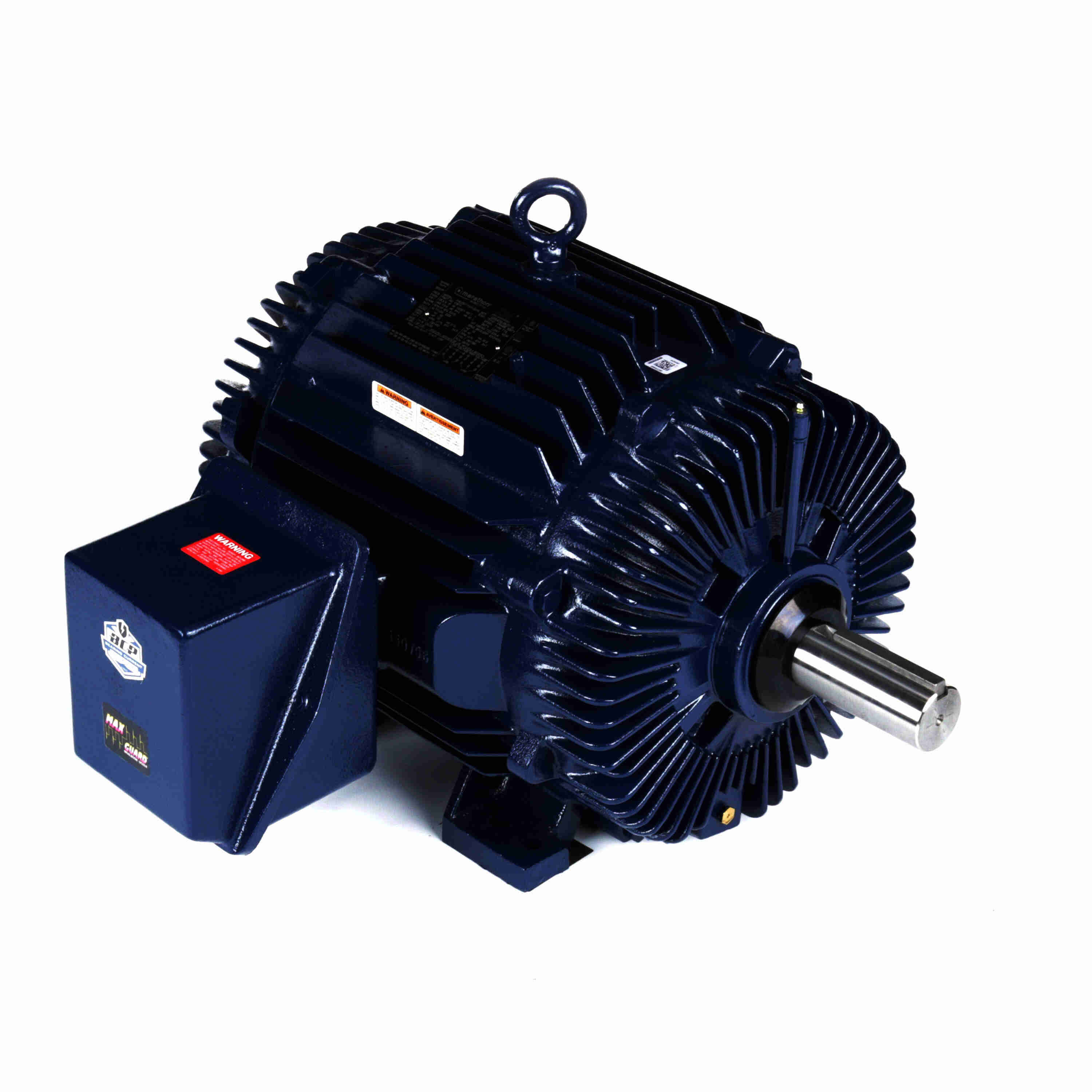 Marathon Electric Severe Duty Motor, 50 & 40 HP, 3 Ph, 60 & 50 Hz, 230/460 & 190/380 V, 1800 & 1500 RPM, 326TV Frame, TEAO