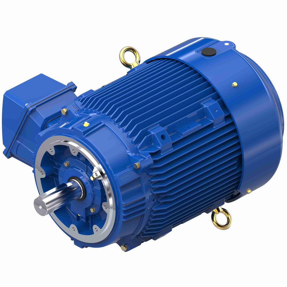 Marathon Electric Severe Duty Motor, 60 HP, 3 Ph, 60 Hz, 460 V, 1800 RPM, 364TCV Frame, TEFC