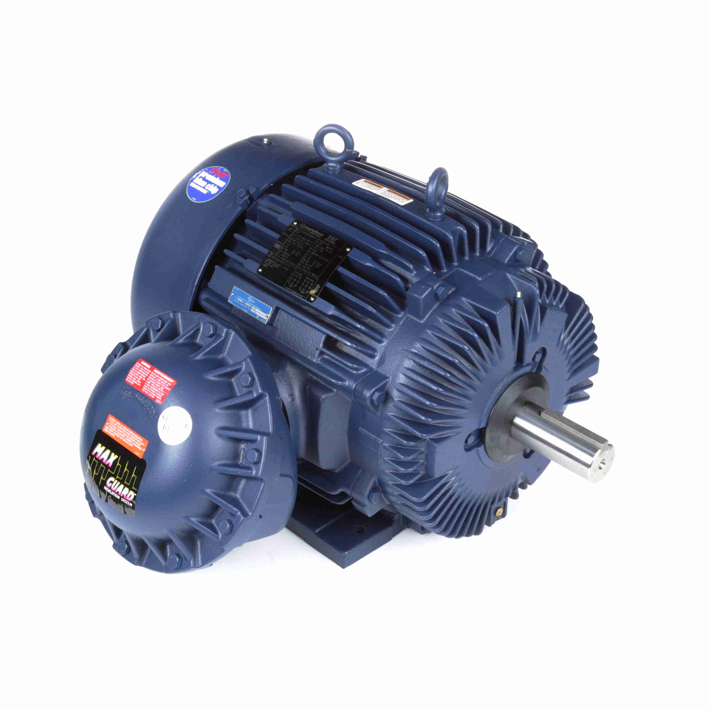 Marathon Electric Explosion Proof Motor, 40 & 30 HP, 3 Ph, 60 & 50 Hz, 230/460 & 190/380 V, 1200 & 1000 RPM, 364T Frame, EPFC
