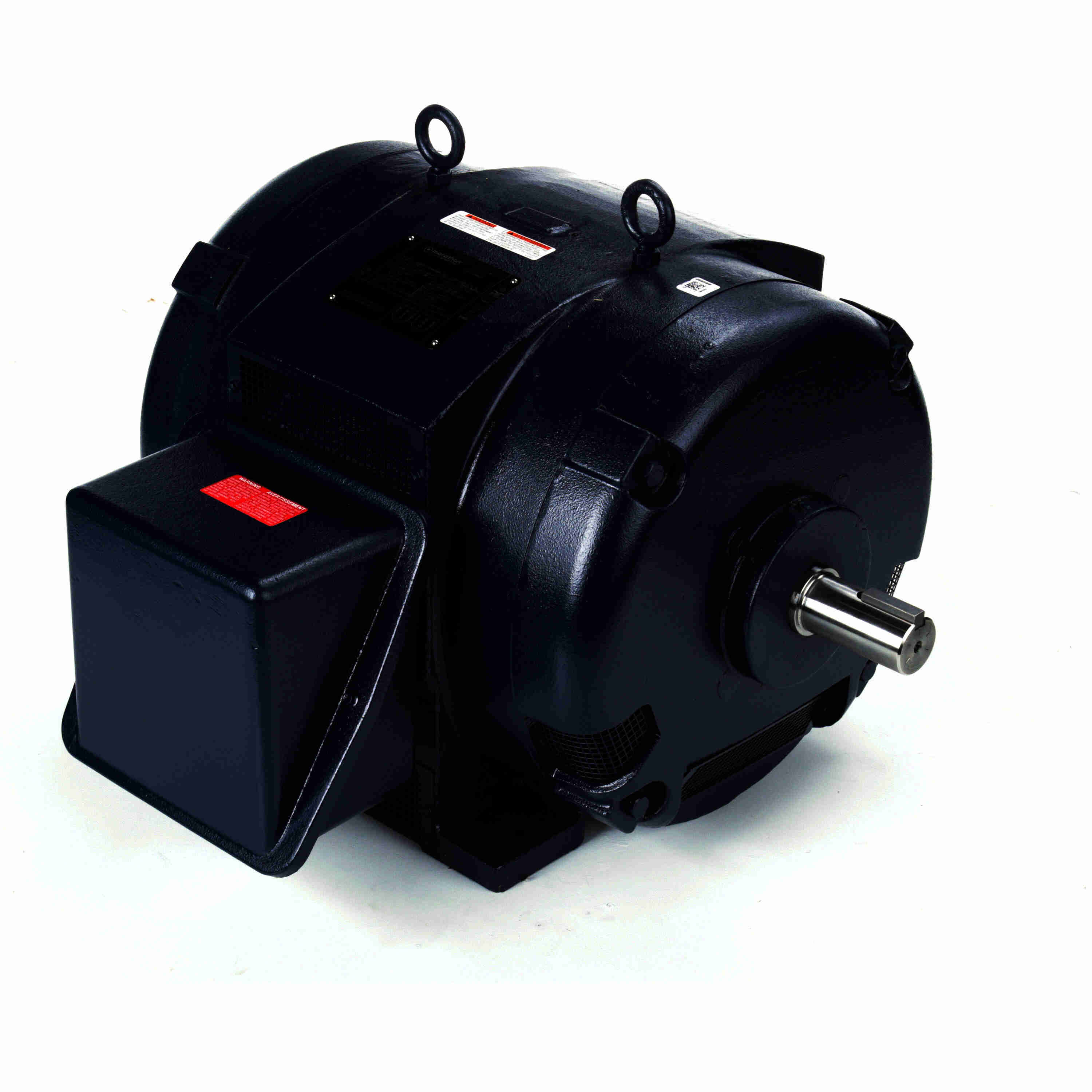 Marathon Electric Severe Duty Motor, 20 & 16 HP, 3 Ph, 60 & 50 Hz, 230/460 & 190/380 V, 1200 & 1000 RPM, 286TV Frame, TEAO