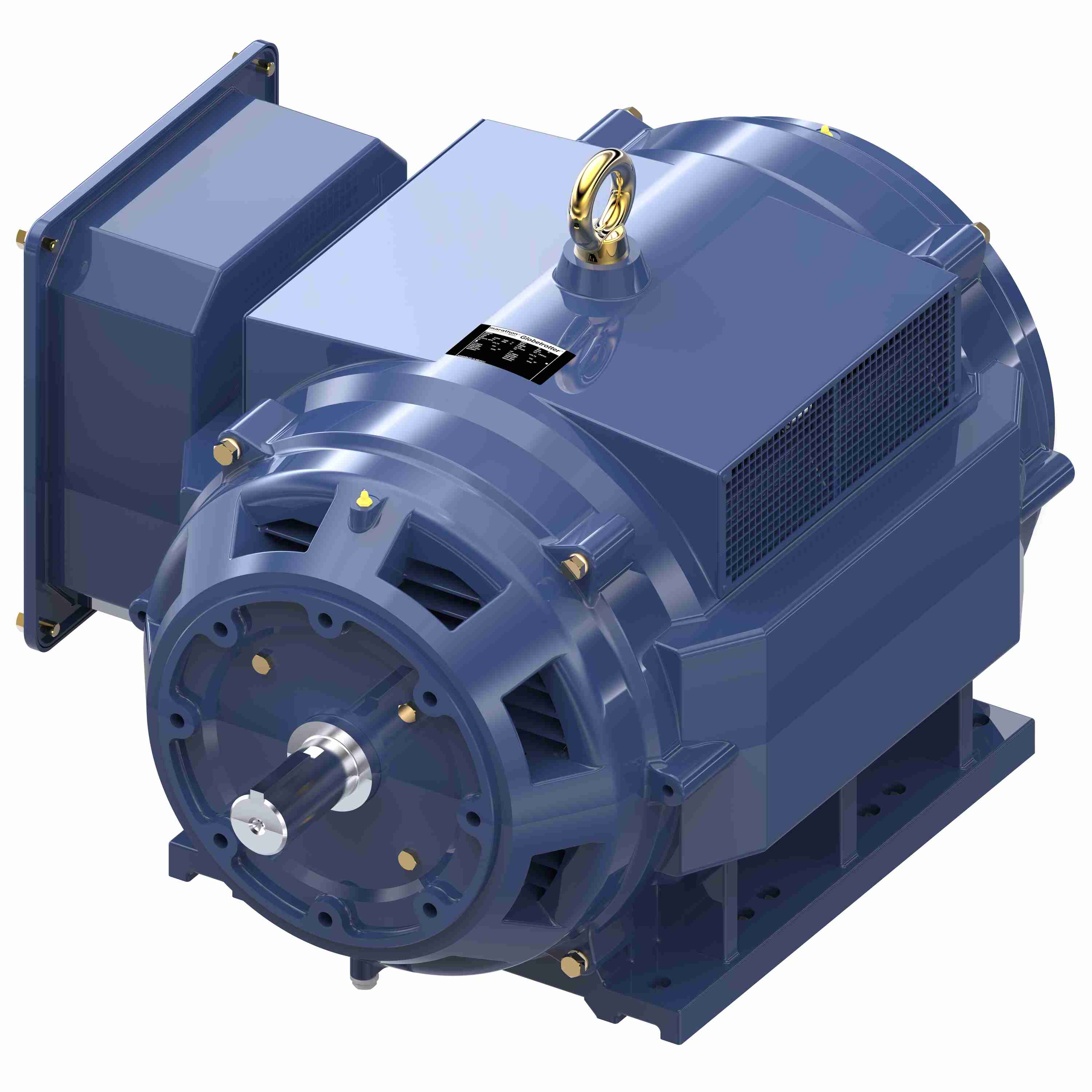 Marathon Electric General Purpose Motor, 125 & 100 HP, 3 Ph, 60 & 50 Hz, 460 & 380 V, 1800 & 1500 RPM, 405TSC Frame, DP