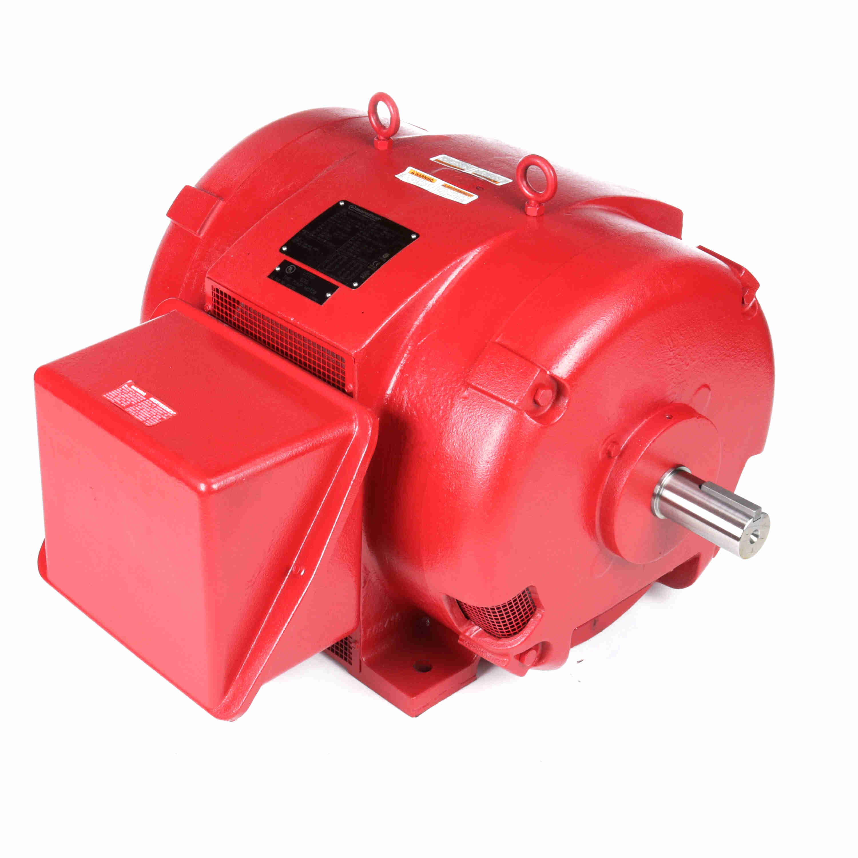 Marathon Electric Fire Pump Motor, 150 & 125 HP, 3 Ph, 60 & 50 Hz, 460 & 380 V, 3600 & 3000 RPM, 405TS Frame, DP