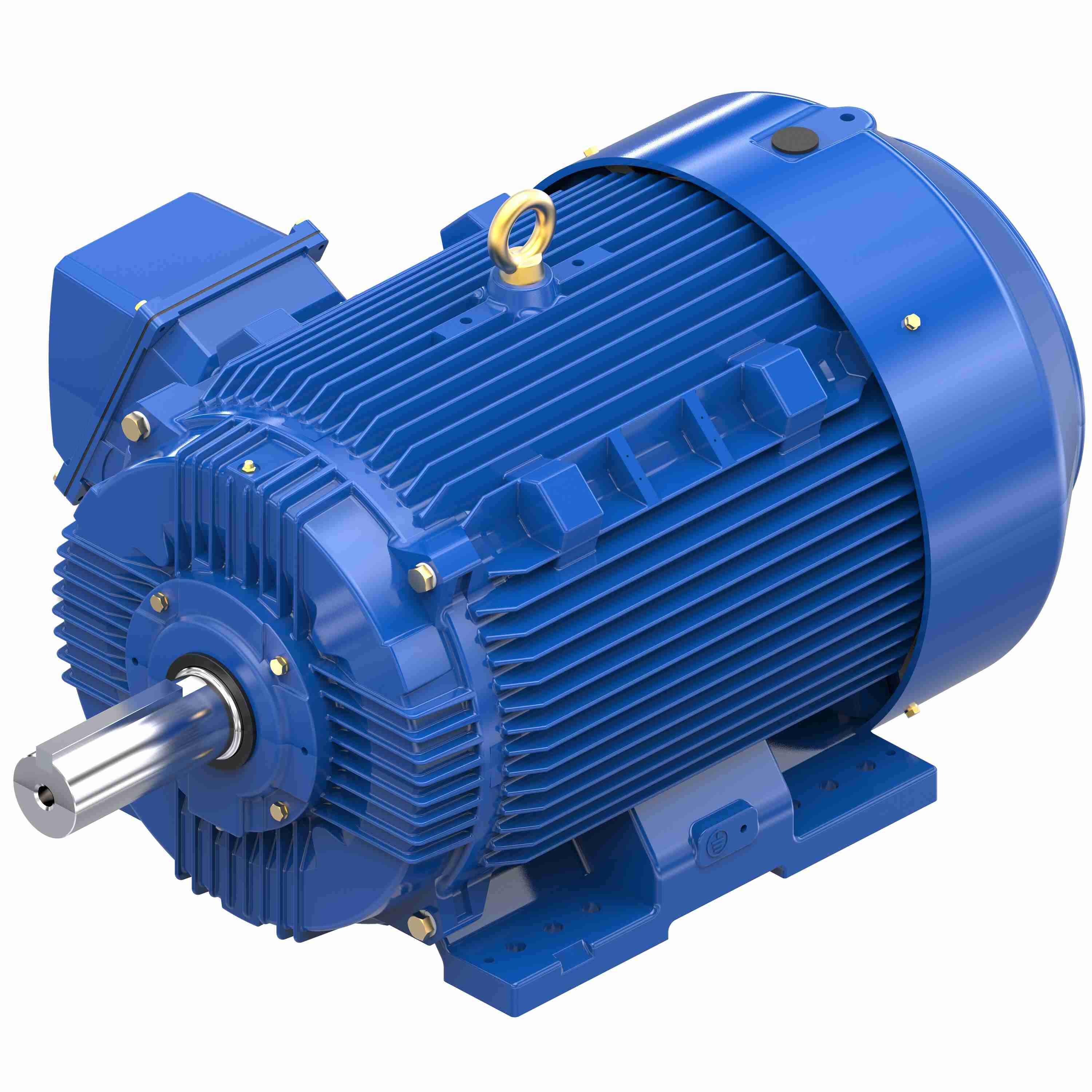 Marathon Electric Severe Duty Motor, 125 HP, 3 Ph, 60 Hz, 575 V, 1800 RPM, 444T Frame, TEFC