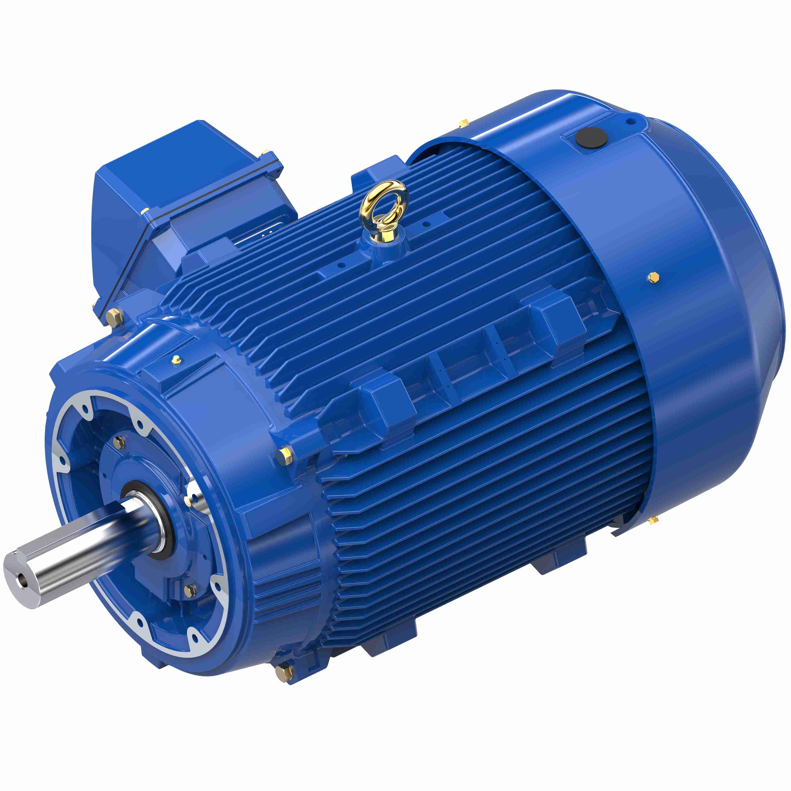 Marathon Electric Severe Duty Motor, 125 HP, 3 Ph, 60 Hz, 460 V, 1800 RPM, 444TCV Frame, TEFC