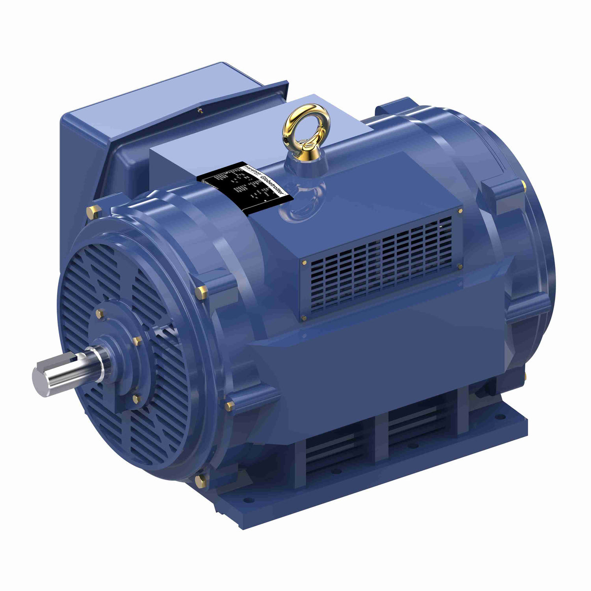Marathon Electric General Purpose Motor, 200 & 150 HP, 3 Ph, 60 & 50 Hz, 460 & 380 V, 1800 & 1500 RPM, 445TS Frame, DP