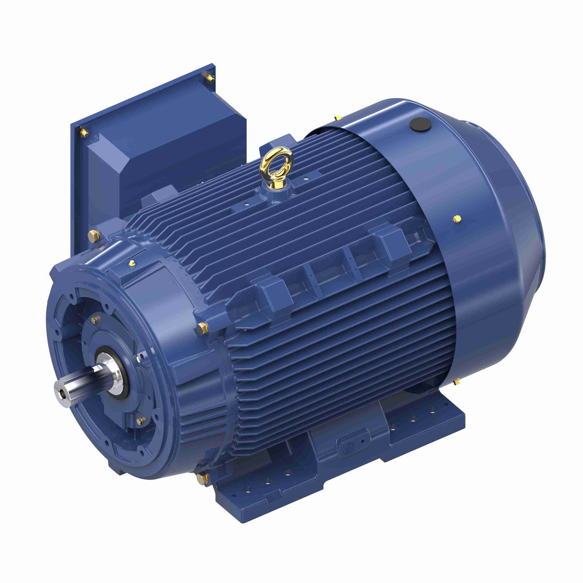 Marathon Electric General Purpose Motor, 125 & 100 HP, 3 Ph, 60 & 50 Hz, 460 & 380 V, 1800 & 1500 RPM, 444TSC Frame, TEFC