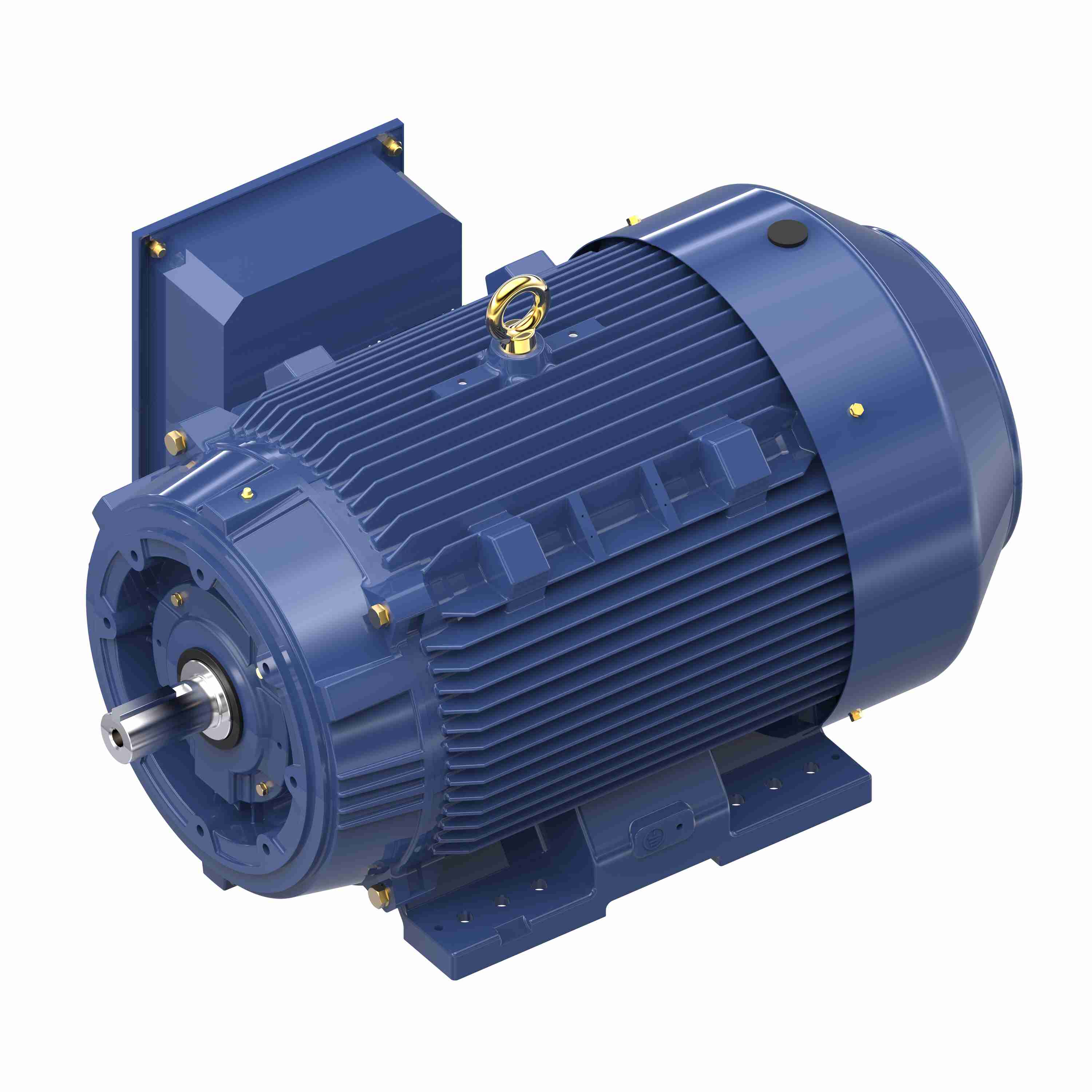 Marathon Electric General Purpose Motor, 125 & 100 HP, 3 Ph, 60 & 50 Hz, 460 & 380 V, 1800 & 1500 RPM, 444TSC Frame, TEFC