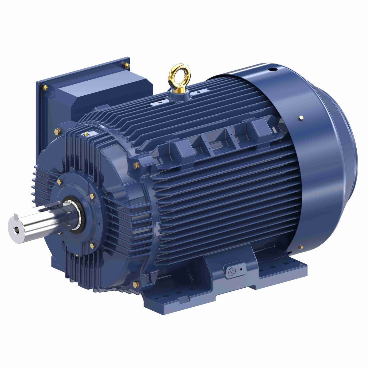 Marathon Electric General Purpose Motor, 125 HP, 3 Ph, 60 Hz, 575 V, 1800 & 1800 RPM, 444T Frame, TEFC