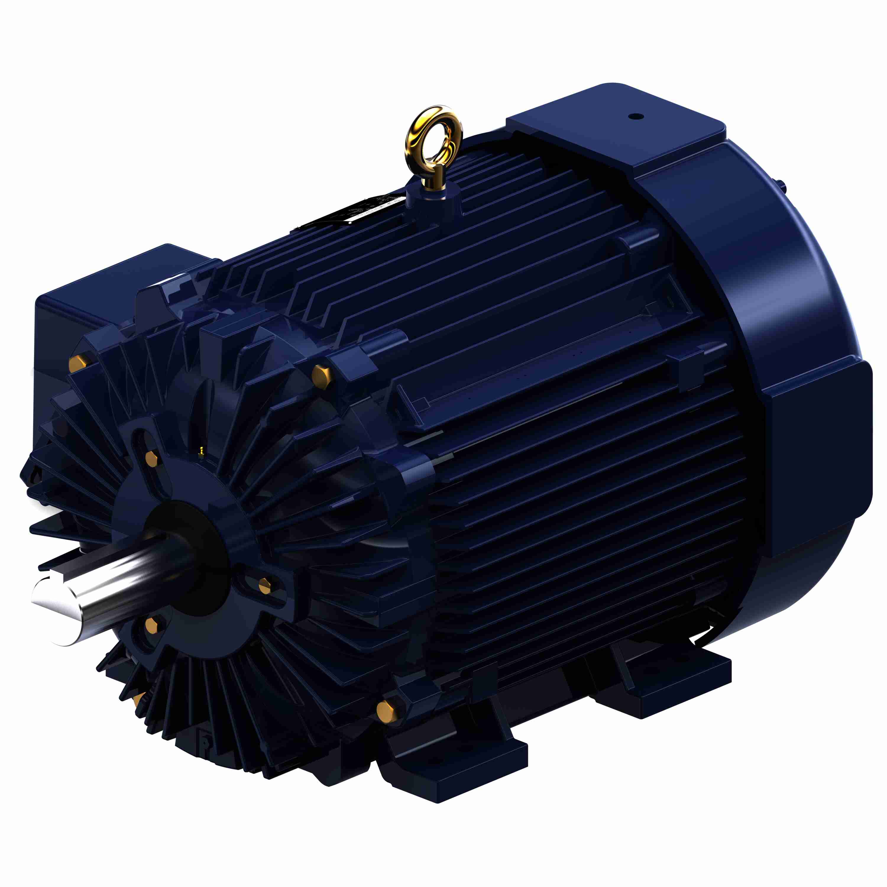 Marathon Electric General Purpose Motor, 75 & 60 HP, 3 Ph, 60 & 50 Hz, 460 & 380 V, 900 & 750 RPM, 444T Frame, TEFC