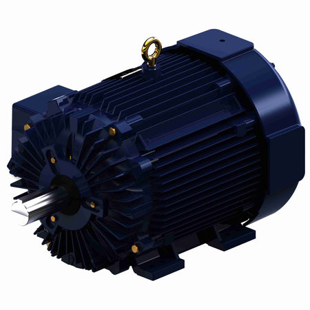 Marathon Electric General Purpose Motor, 75 & 60 HP, 3 Ph, 60 & 50 Hz, 460 & 380 V, 900 & 750 RPM, 444T Frame, TEFC