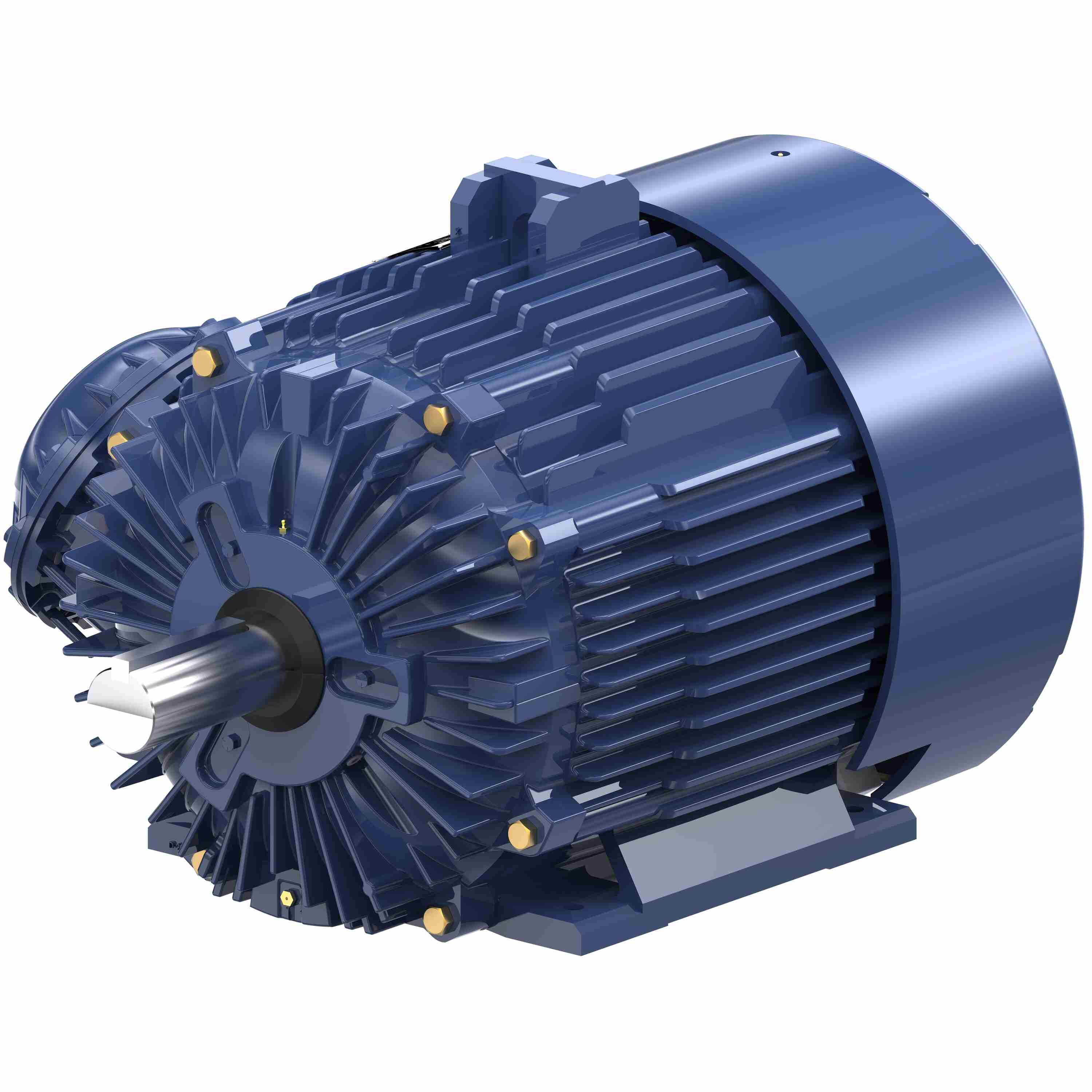 Marathon Electric Explosion Proof Motor, 100 & 75 HP, 3 Ph, 60 & 50 Hz, 230/460 & 190/380 V, 1200 & 1000 RPM, 444T Frame, EPFC
