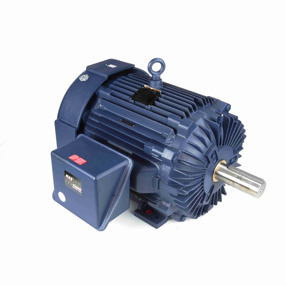 Marathon Electric Severe Duty Motor, 200 HP, 3 Ph, 60 Hz, 460 V, 1800 & 1800 RPM, 445T Frame, TEFC