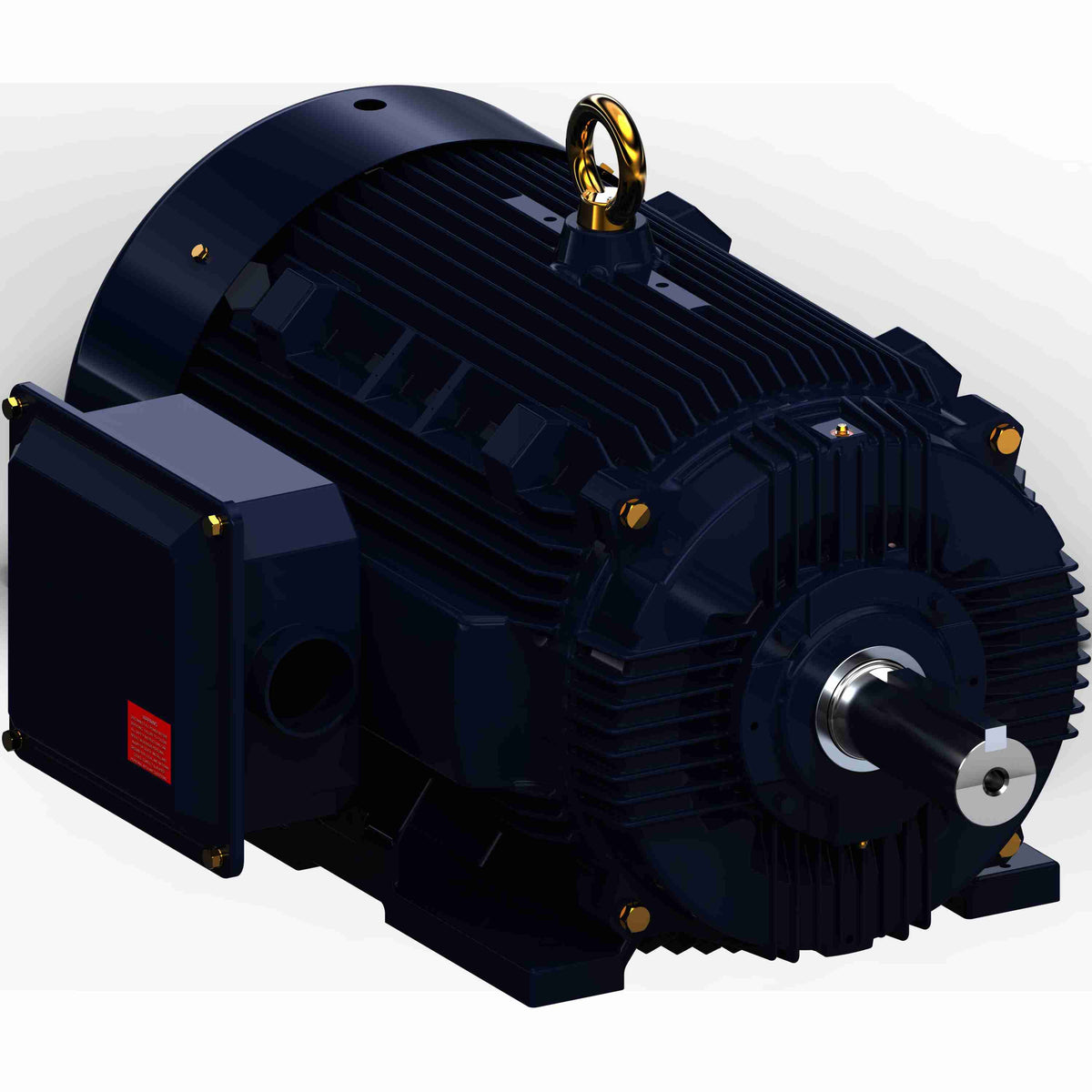 Marathon Electric General Purpose Motor, 150 & 125 HP, 3 Ph, 60 & 50 Hz, 460 & 380 V, 1200 & 1000 RPM, 445T Frame, TEFC