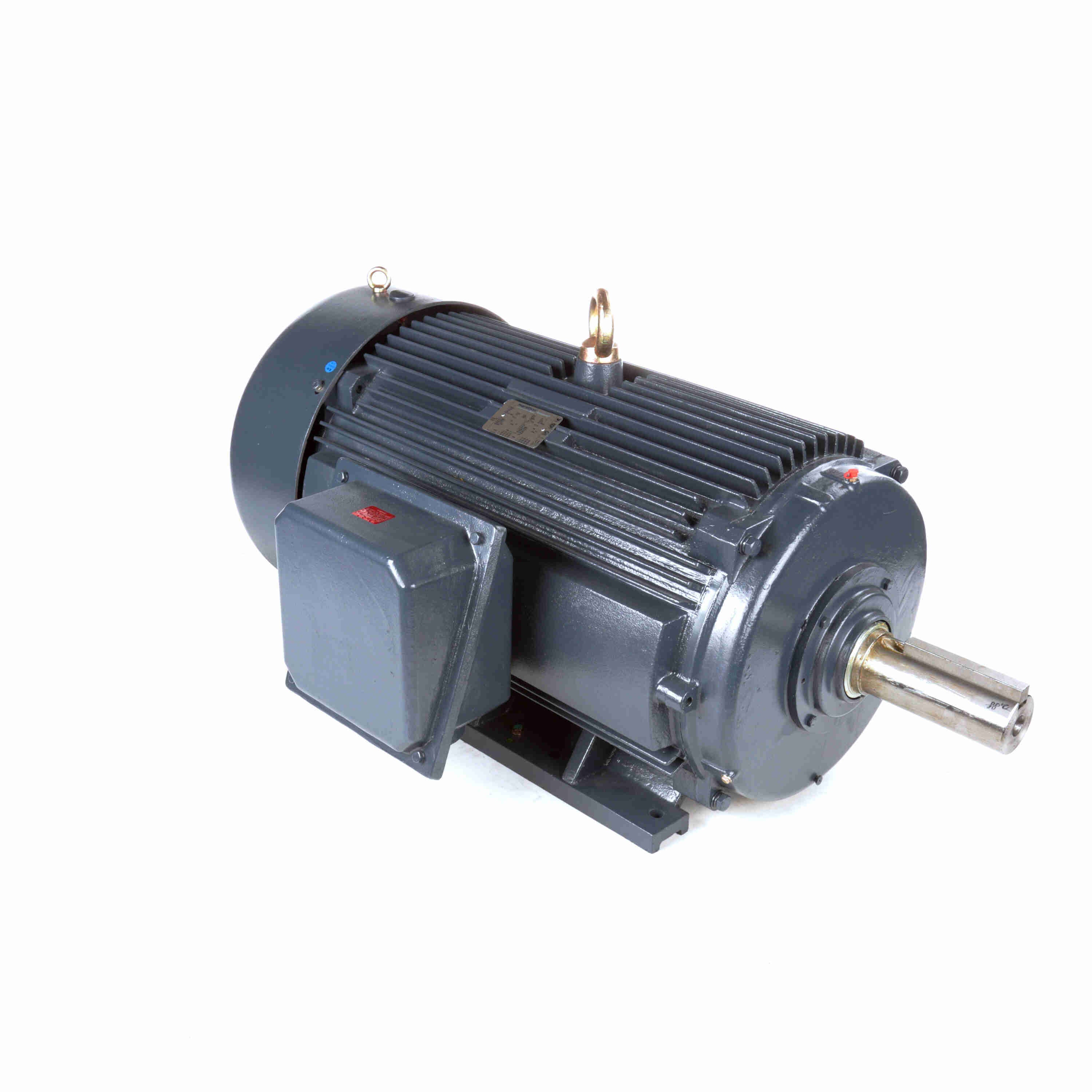 Marathon Electric Crusher Duty Motor, 200 & 150 HP, 3 Ph, 60 & 50 Hz, 460 & 380 V, 1800 & 1500 RPM, 447T Frame, TEFC