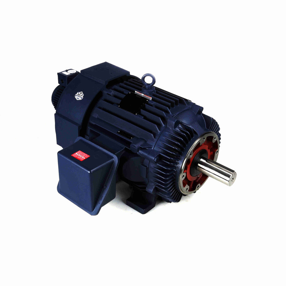 Marathon Electric Close-Coupled Pump Motor, 50 HP, 3 Ph, 60 Hz, 575 V, 3600 & 3600 RPM, 324JM Frame, DP