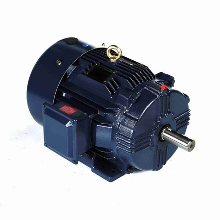 Marathon Electric General Purpose Motor, 7.50 HP, 3 Ph, 60 Hz, 208/416 V, 1800 & 1800 RPM, 213T Frame, DP