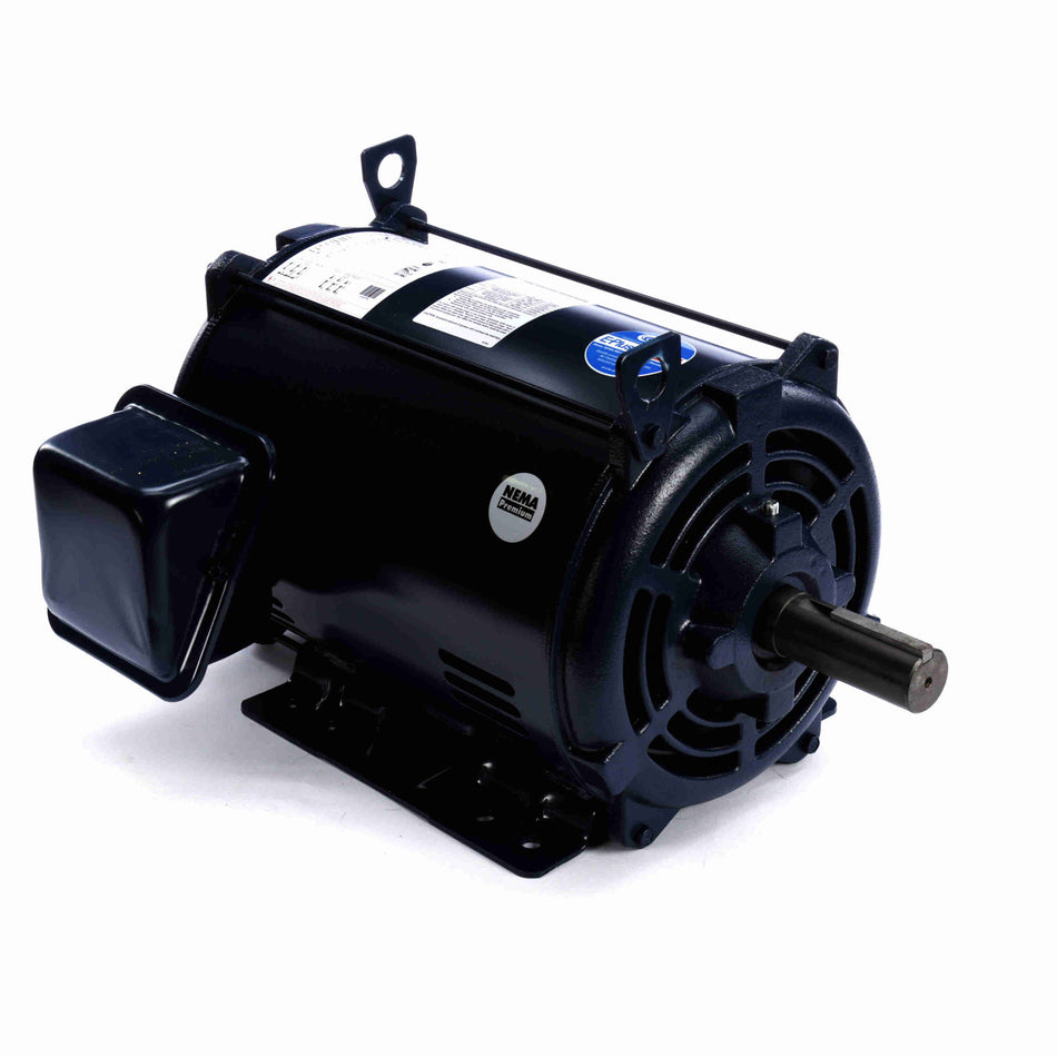Marathon Electric Explosion Proof Motor, 15 HP, 3 Ph, 60 Hz, 575 V, 1800 & 1800 RPM, 254T Frame, EPFC