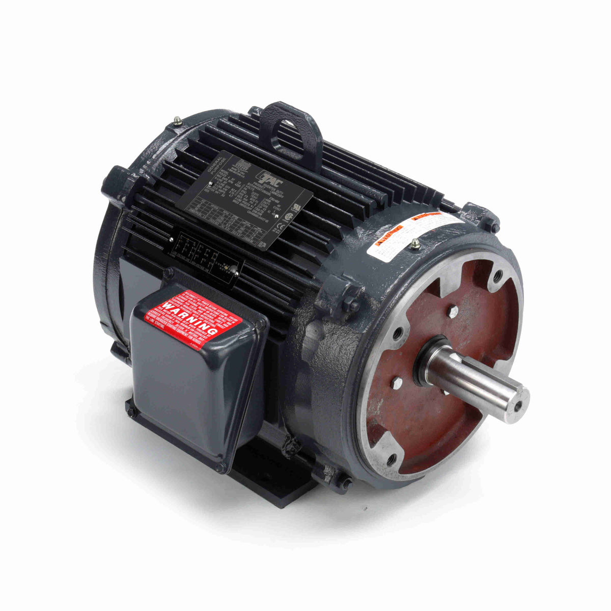 Marathon Electric Inverter (Vector) Duty Motor, 5 HP, 3 Ph, 60 Hz, 230/460 V, 1800 & 1800 RPM, 213TC Frame, TENV