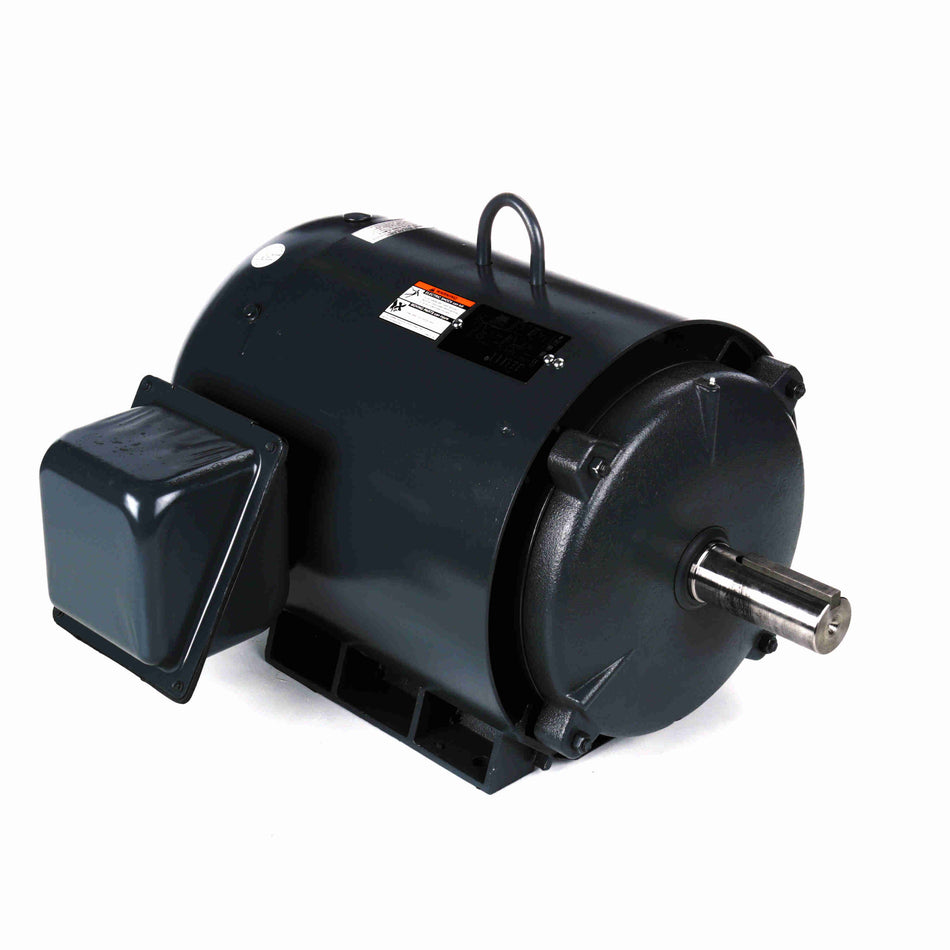 Marathon Electric Explosion Proof Motor, 3 & 2 HP, 3 Ph, 60 & 50 Hz, 230/460 & 190/380 V, 1800 & 1500 RPM, 182TC Frame, EPFC