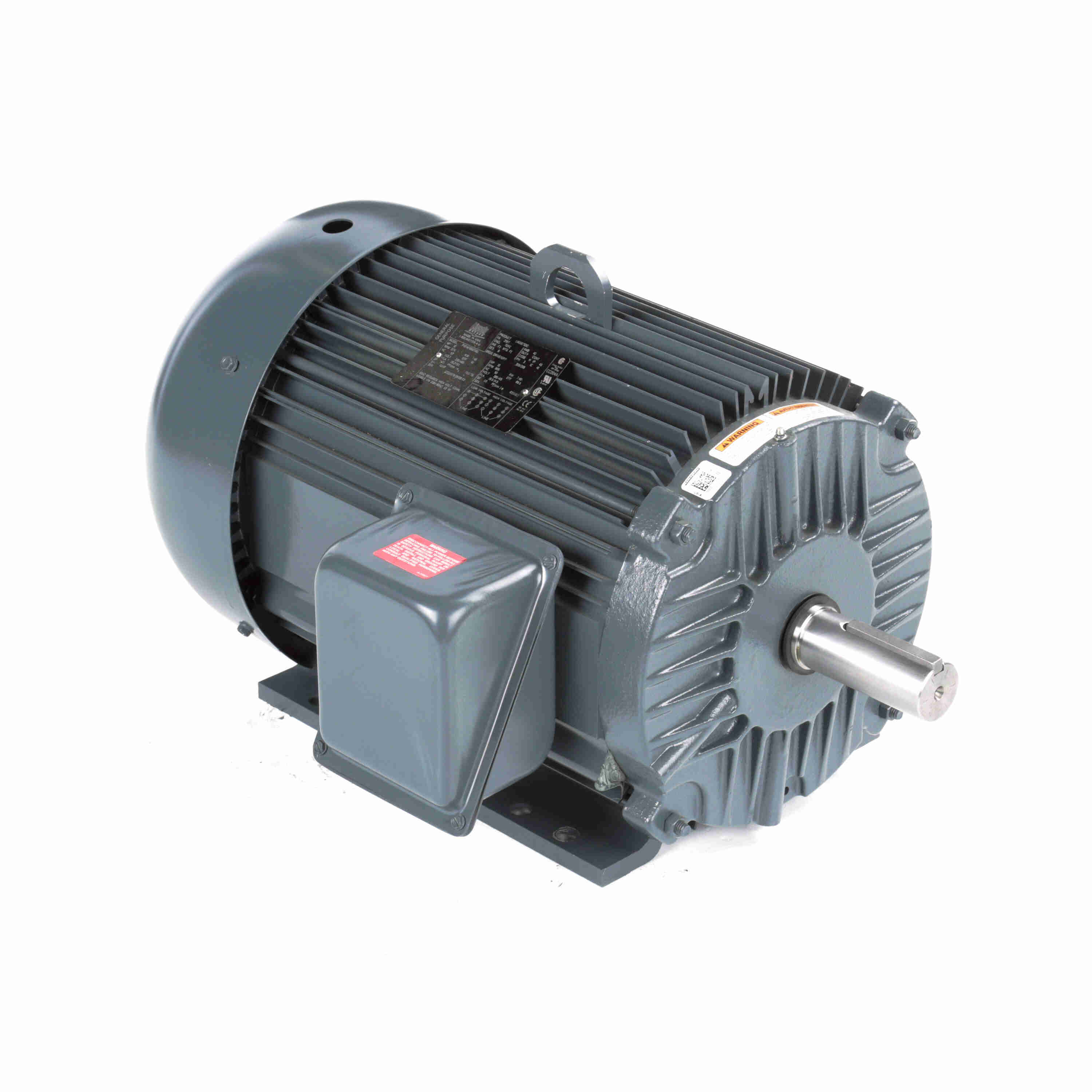 Marathon Electric General Purpose Motor, 10 & 10 HP, 3 Ph, 60 & 50 Hz, 230/460 & 380-415 V, 1200 & 1000 RPM, 256T Frame, TEFC