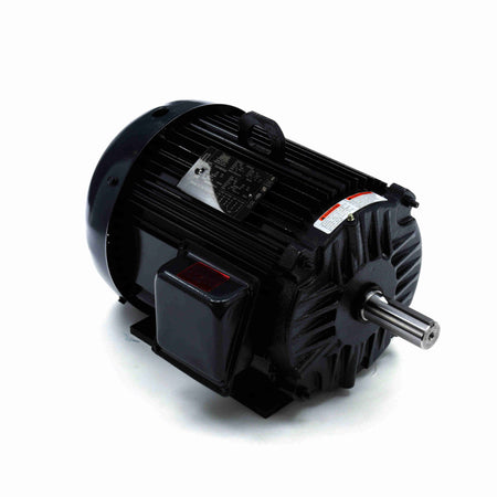 Marathon Electric General Purpose Motor, 10 & 10 HP, 3 Ph, 60 & 50 Hz, 230/460 & 190/380-415 V, 1800 & 1500 RPM, 215T Frame, TEFC