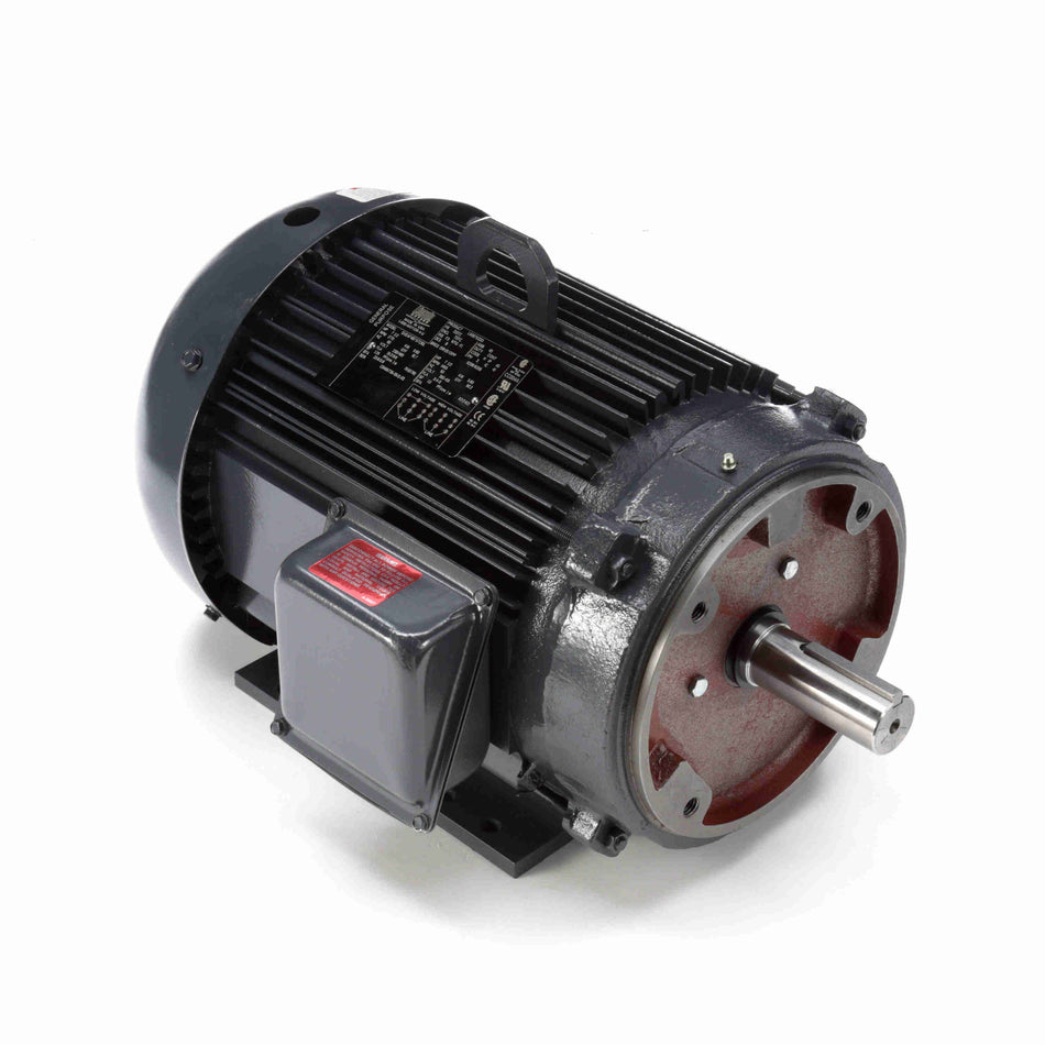 Marathon Electric General Purpose Motor, 7.50 & 7.50 HP, 3 Ph, 60 & 50 Hz, 230/460 & 380-415 V, 1800 & 1500 RPM, 213TC Frame, TEFC