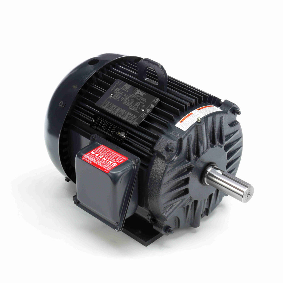 Marathon Electric Inverter (Vector) Duty Motor, 7.50 HP, 3 Ph, 60 Hz, 230/460 V, 1800 & 1800 RPM, 213T Frame, TEFC