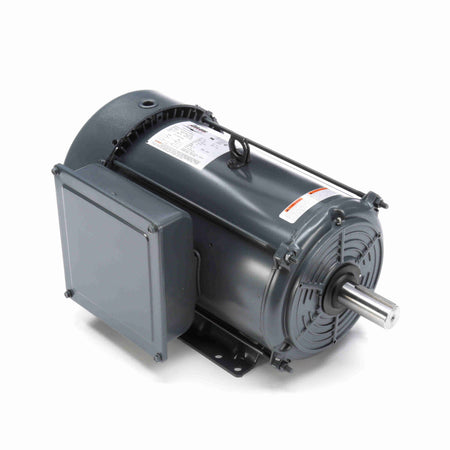Marathon Electric General Purpose Motor, 7.50 HP, 1 Ph, 60 Hz, 208-230 V, 1800 & 1800 RPM, 215T Frame, TEFC