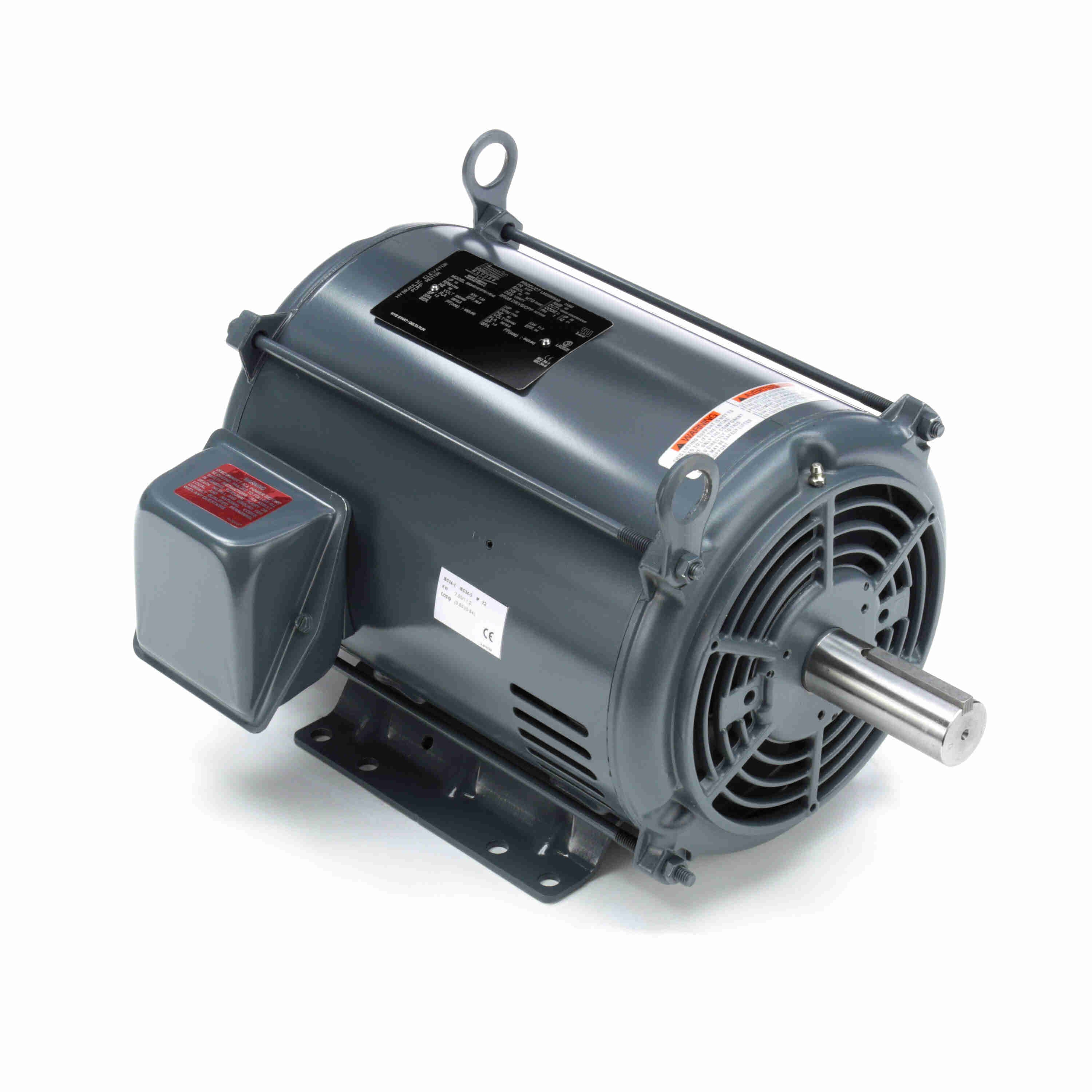 Marathon Electric Elevator Duty Motor, 10 & 15 HP, 3 Ph, 60 & 60 Hz, 230/460 & 230/460 V, 1800 & 1800 RPM, 215T Frame, DP