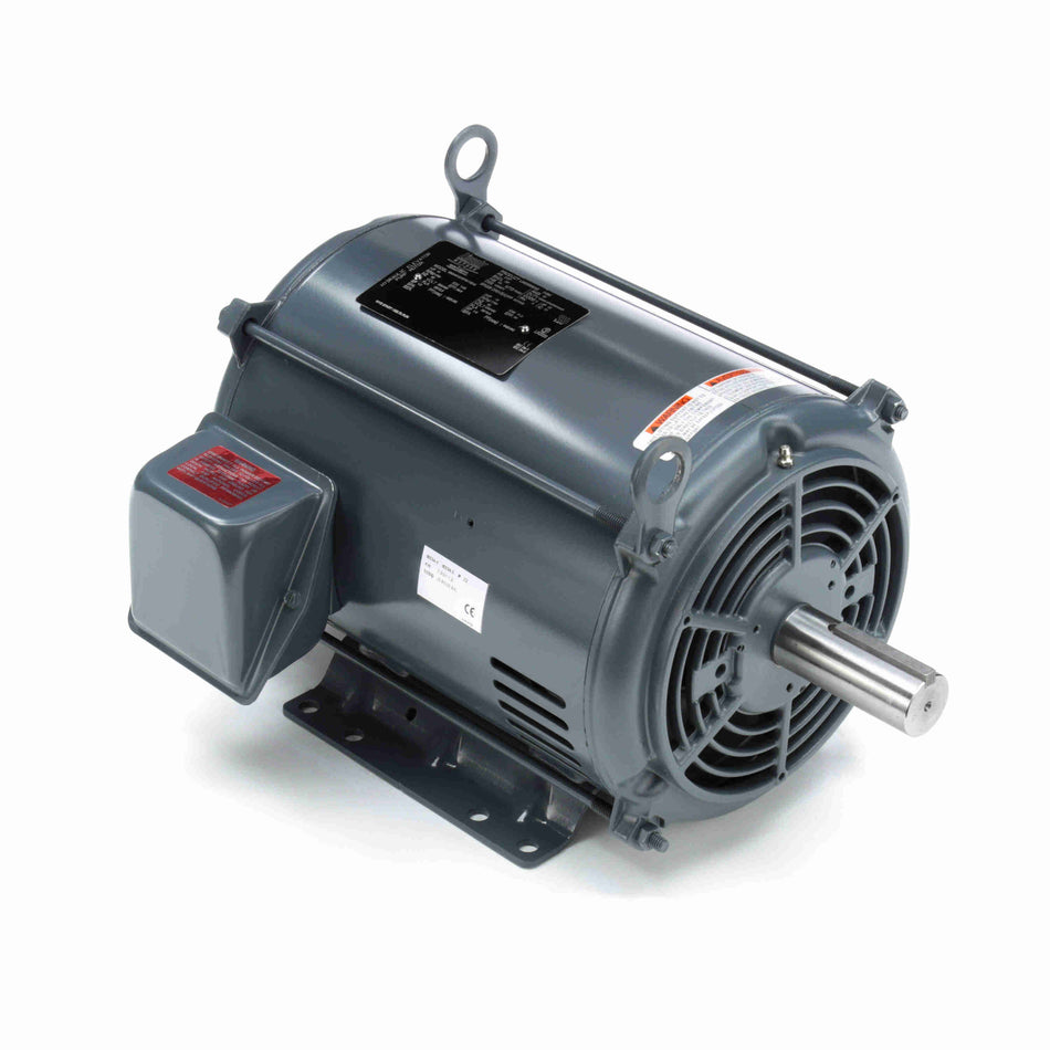 Marathon Electric Elevator Duty Motor, 10 & 15 HP, 3 Ph, 60 & 60 Hz, 230/460 & 230/460 V, 1800 & 1800 RPM, 215T Frame, DP