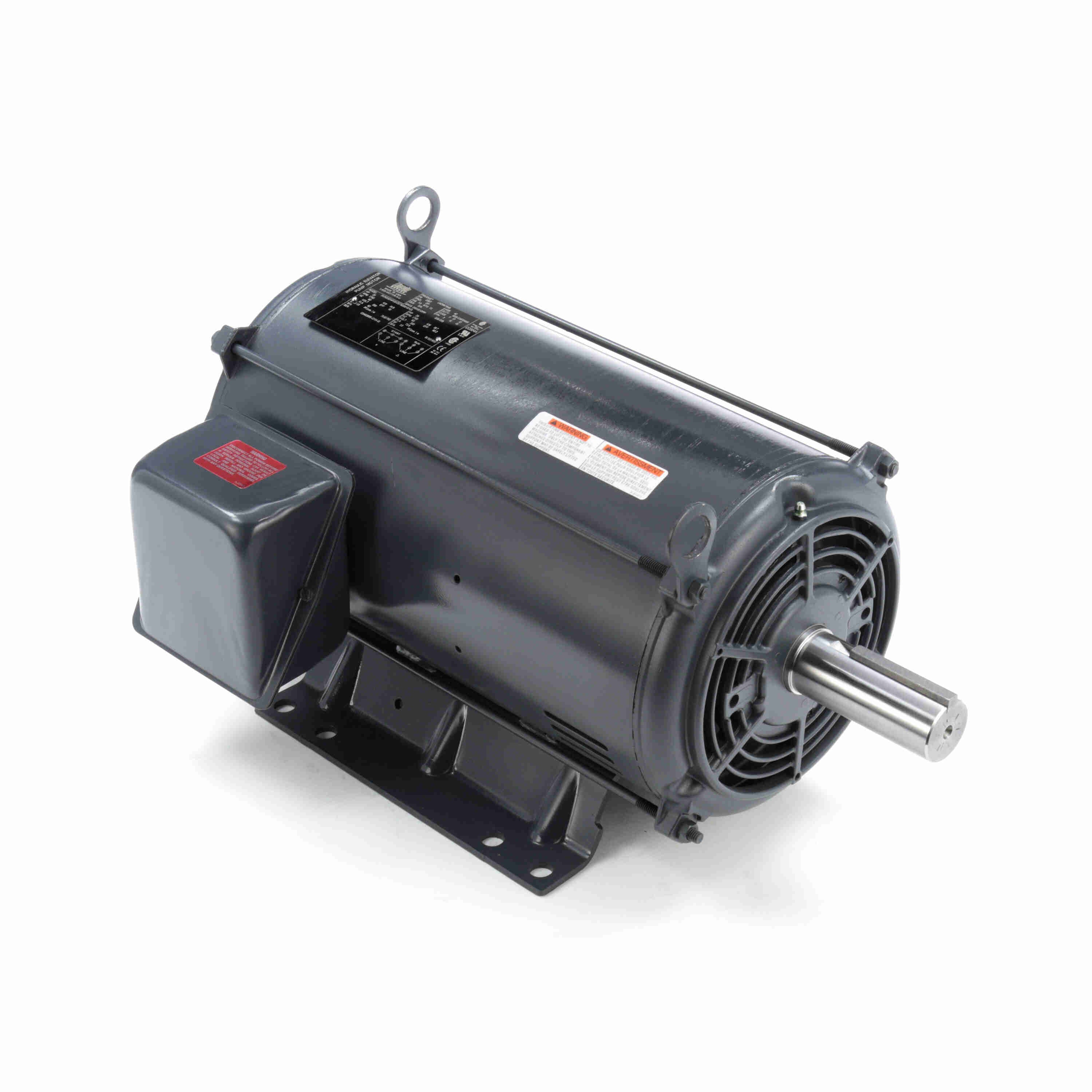 Marathon Electric Elevator Duty Motor, 20 & 25 HP, 3 Ph, 60 & 60 Hz, 200 & 200 V, 1800 & 1800 RPM, 256T Frame, DP