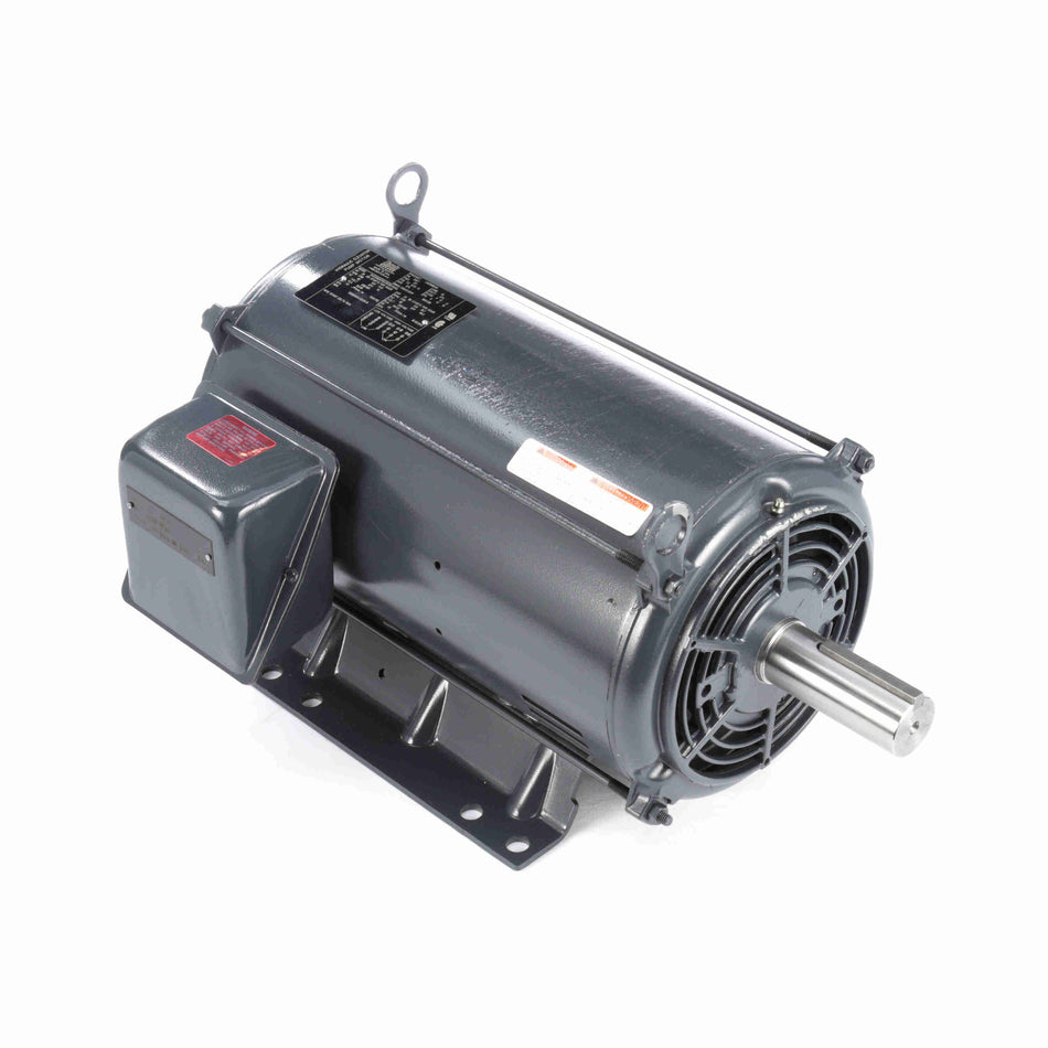 Marathon Electric Elevator Duty Motor, 20 & 25 HP, 3 Ph, 60 & 60 Hz, 230/460 & 230/460 V, 1800 & 1800 RPM, 256T Frame, DP