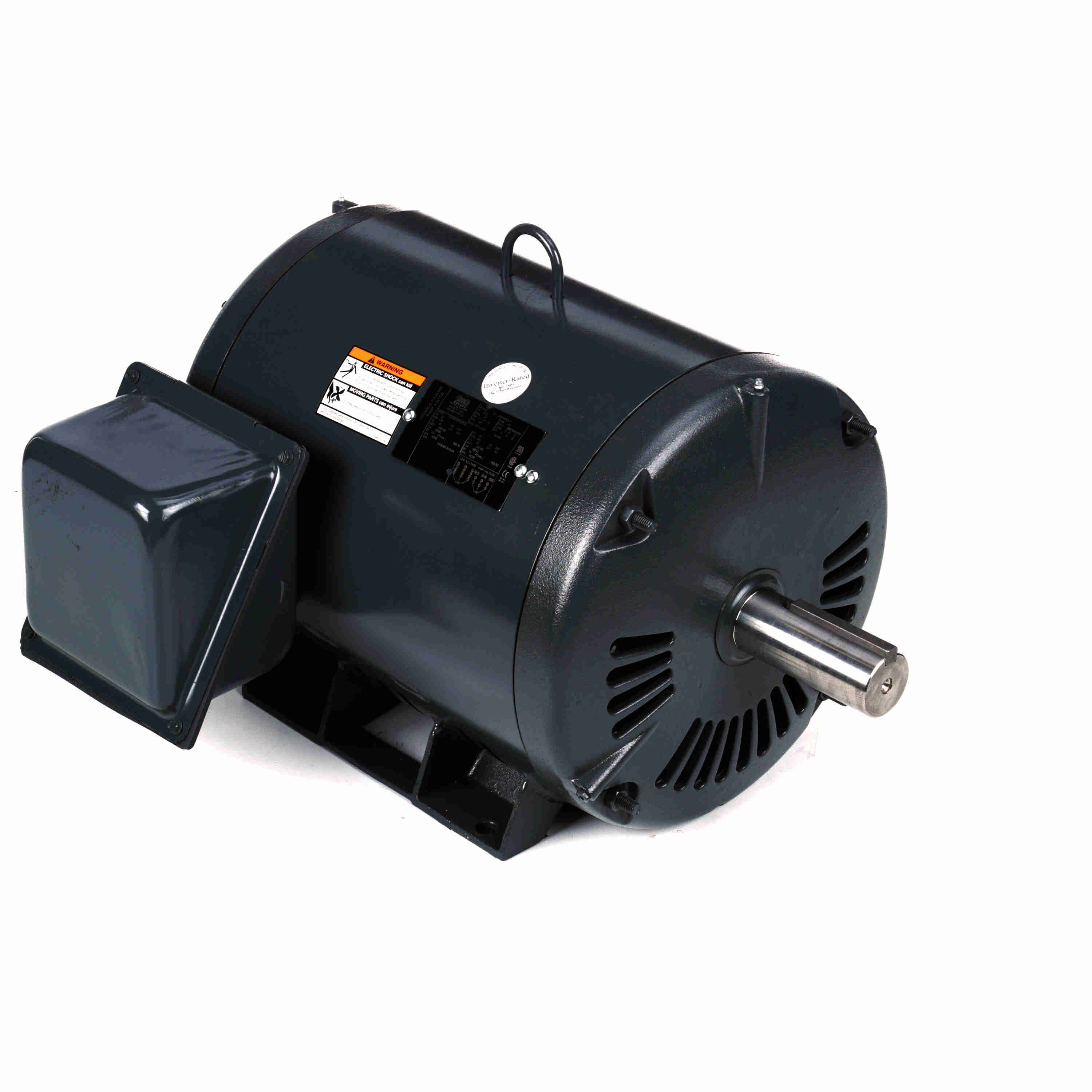 Marathon Electric Elevator Duty Motor, 50 & 40 HP, 3 Ph, 60 & 60 Hz, 230/460 & 230/460 V, 1800 & 1800 RPM, 324T Frame, DP