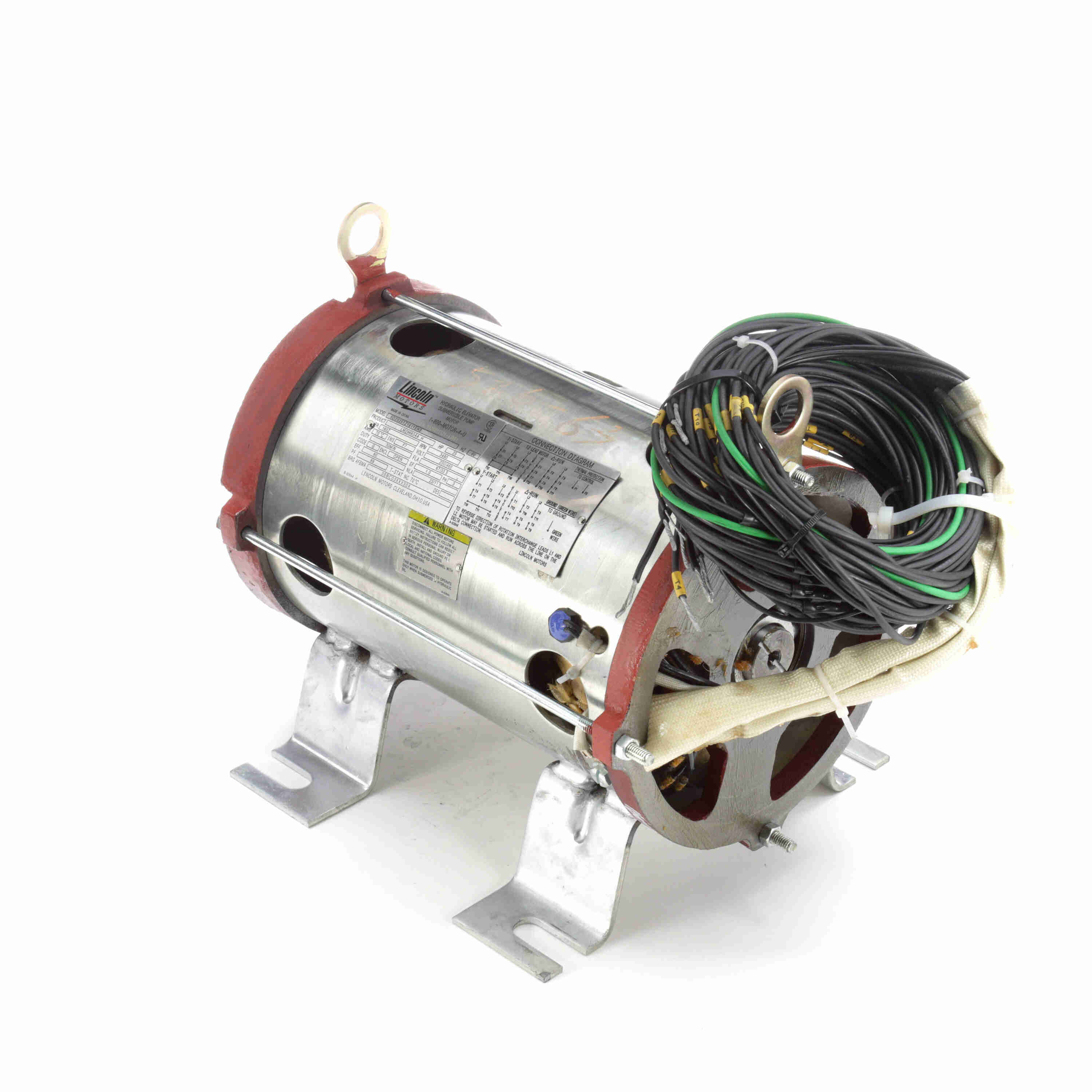 Marathon Electric Elevator Duty Motor, 25 & 20 HP, 3 Ph, 60 & 60 Hz, 230/460 & 230/460 V, 3600 & 3600 RPM, 160TZ Frame, OPEN