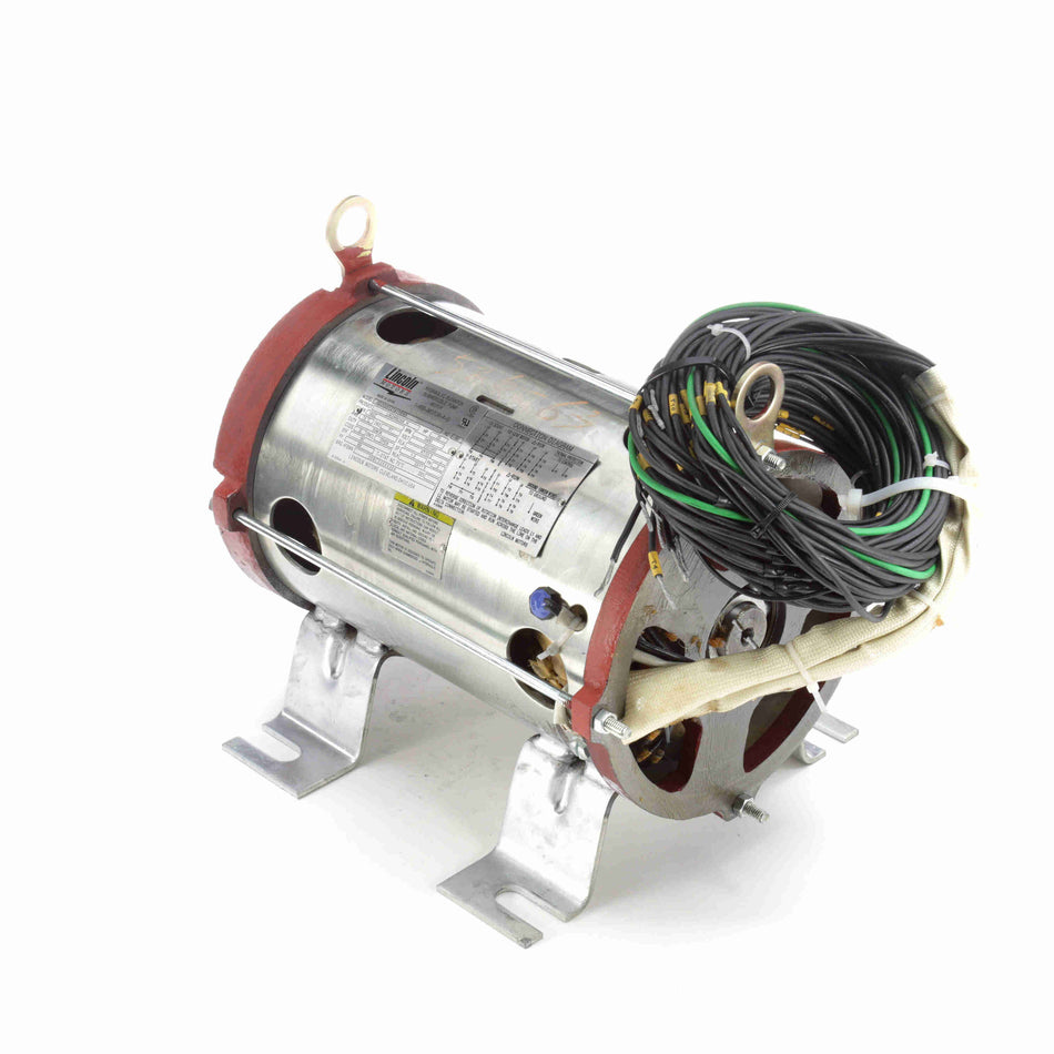 Marathon Electric Elevator Duty Motor, 25 & 20 HP, 3 Ph, 60 & 60 Hz, 230/460 & 230/460 V, 3600 & 3600 RPM, 160TZ Frame, OPEN