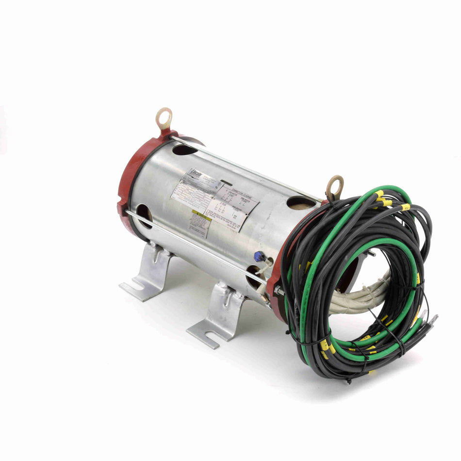 Marathon Electric Elevator Duty Motor, 50 & 40 HP, 3 Ph, 60 & 60 Hz, 200 & 200 V, 3600 & 3600 RPM, 160TZ Frame, OPEN