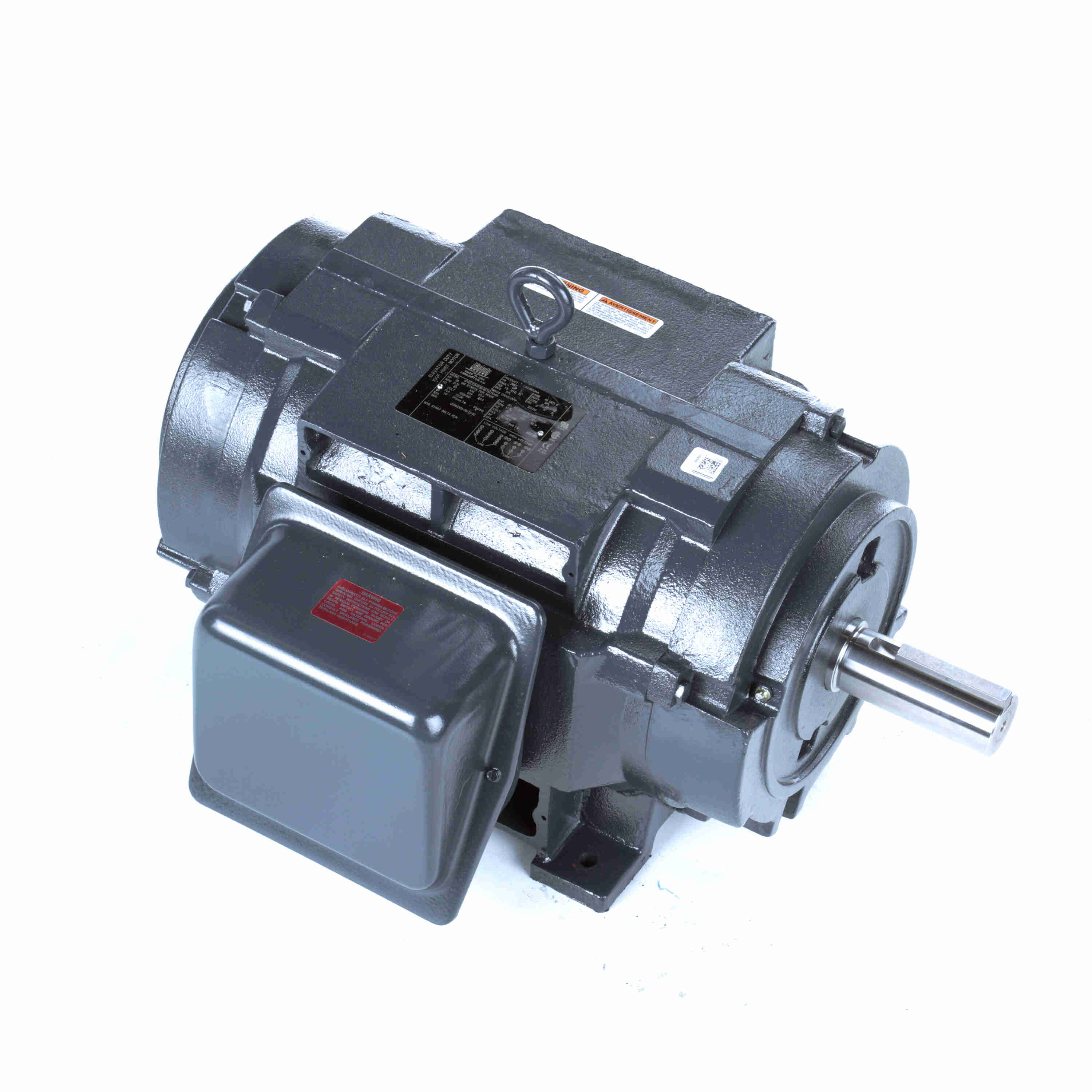 Marathon Electric Elevator Duty Motor, 30 & 40 HP, 3 Ph, 60 & 60 Hz, 230/460 & 230/460 V, 1800 & 1800 RPM, 286T Frame, DP