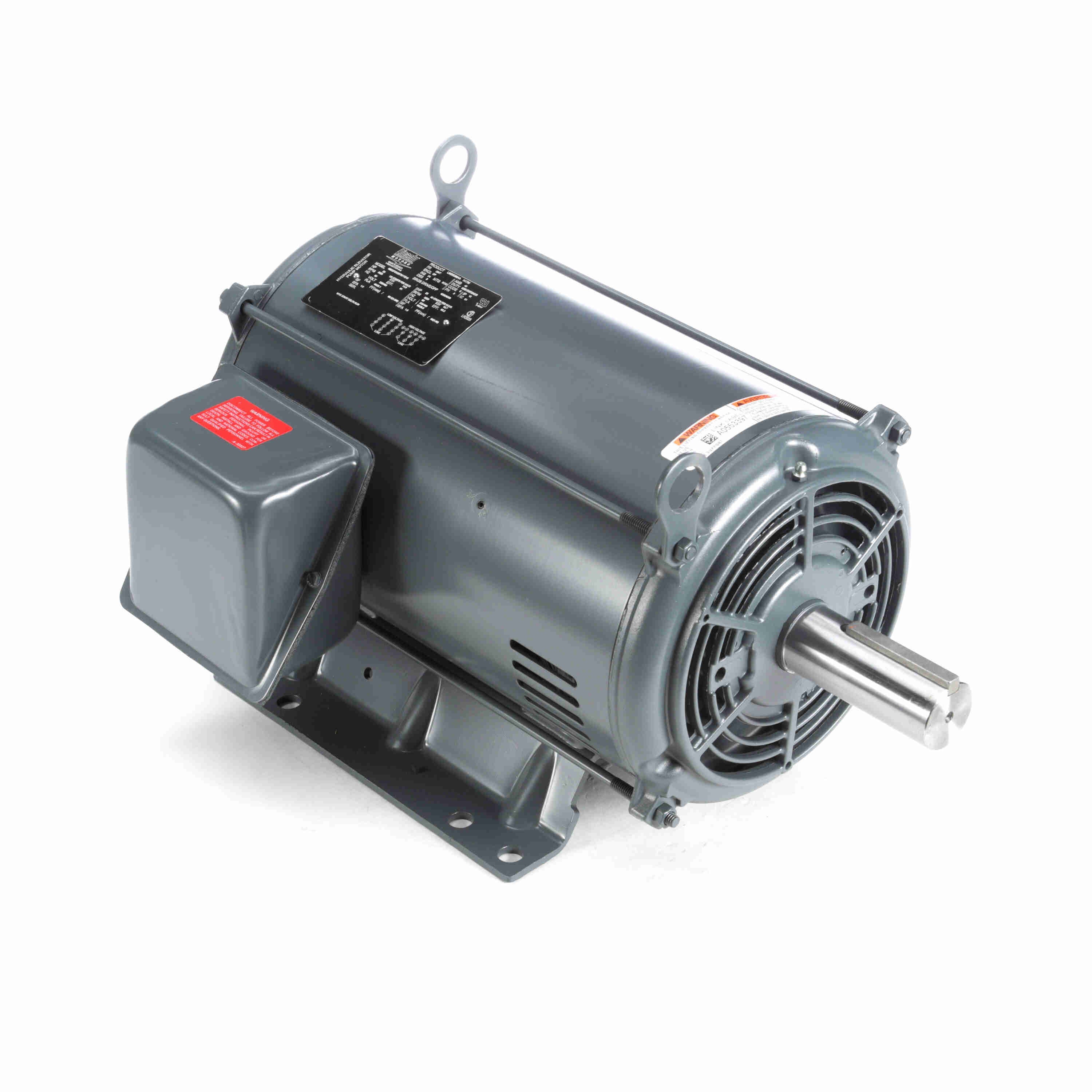 Marathon Electric Elevator Duty Motor, 20 & 25 HP, 3 Ph, 60 & 60 Hz, 230/460 & 230/460 V, 3600 & 3600 RPM, 254T Frame, DP