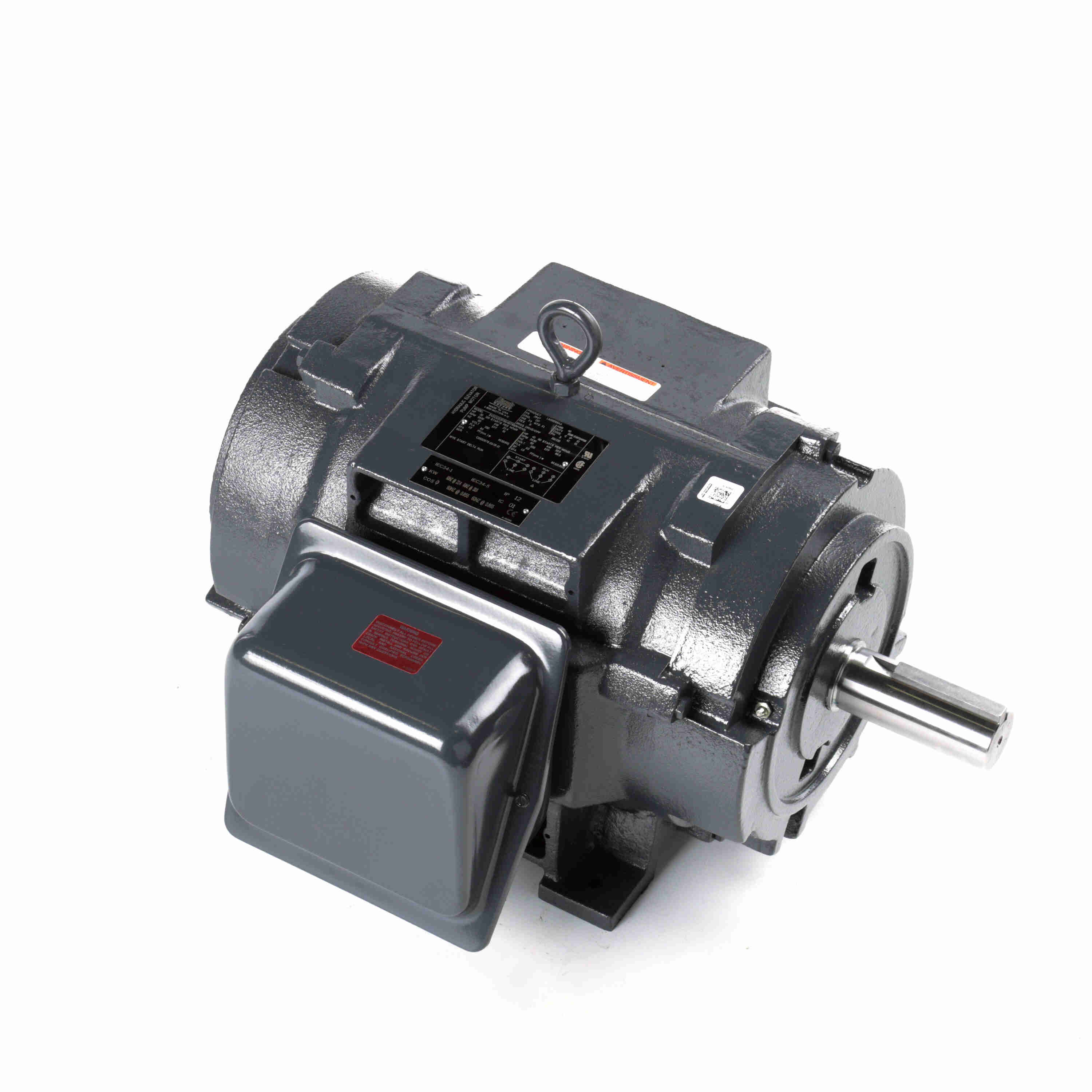 Marathon Electric Elevator Duty Motor, 30 & 40 HP, 3 Ph, 60 & 60 Hz, 200 & 200 V, 3600 & 3600 RPM, 284T Frame, DP
