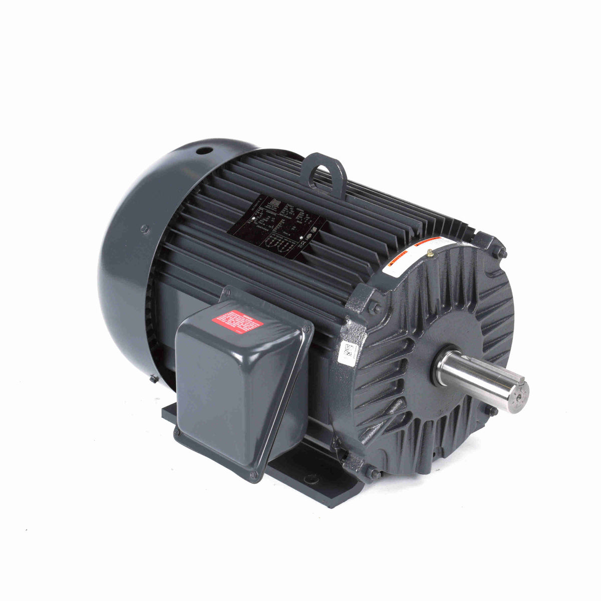 Marathon Electric General Purpose Motor, 5 HP, 3 Ph, 60 Hz, 230/460 V, 900 & 900 RPM, 254T Frame, TEFC