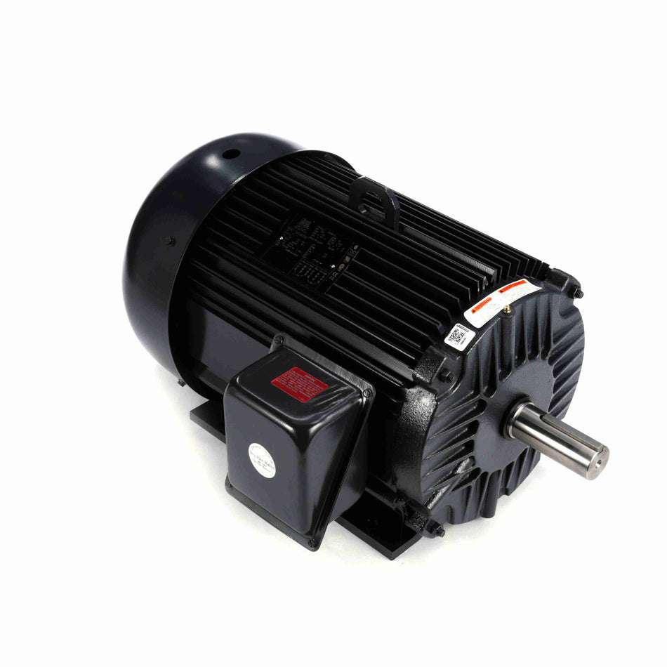Marathon Electric General Purpose Motor, 7.50 HP, 3 Ph, 60 Hz, 230/460 V, 900 & 900 RPM, 256T Frame, TEFC