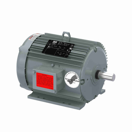 Marathon Electric General Purpose Motor, 10 HP, 3 Ph, 60 Hz, 575 V, 1800 & 1800 RPM, 215T Frame, TEFC