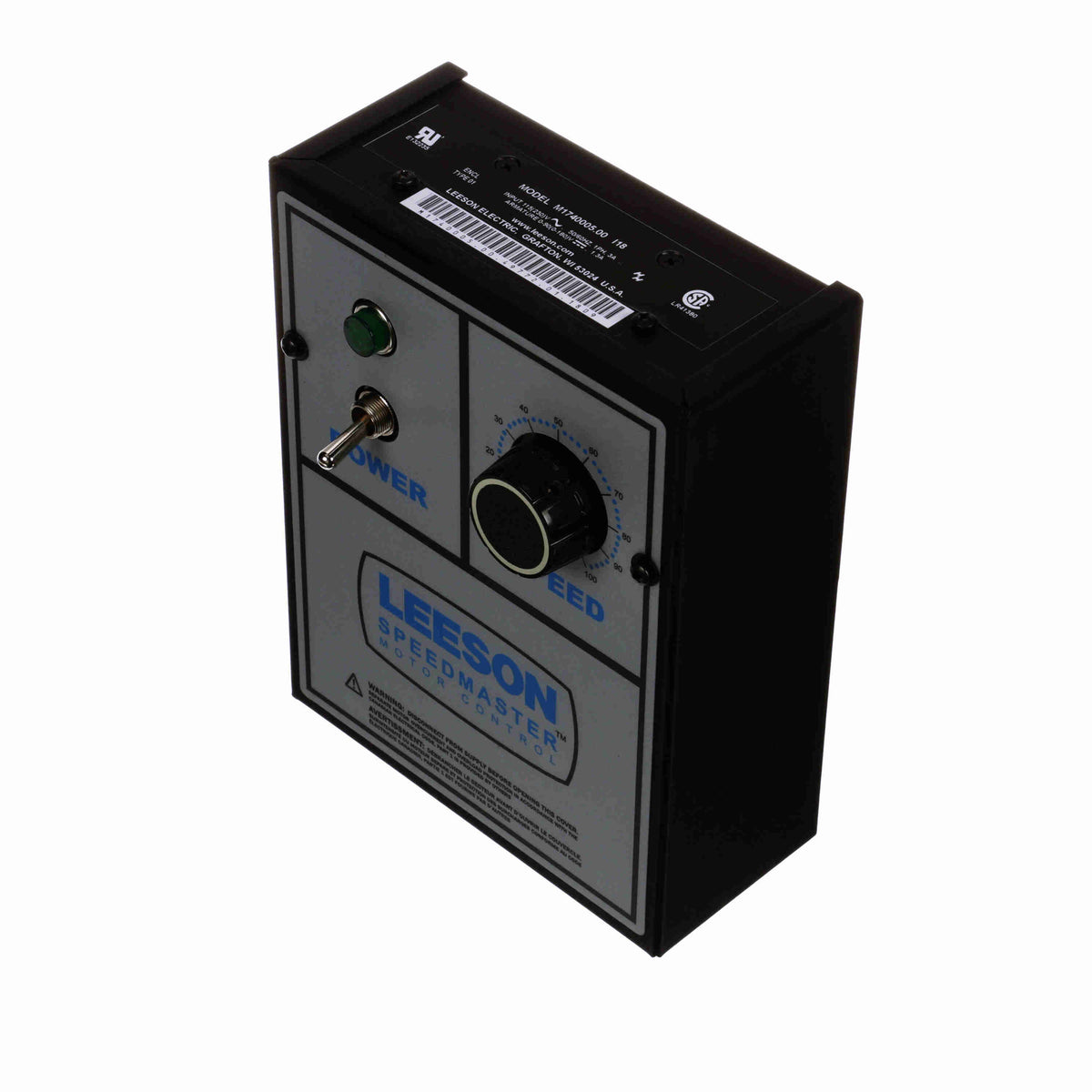 Marathon Electric DC SCR CONTROL.NEMA 1.NON-REVERSING.1PH.1/40-1/8HP/1/40/1/4HP.115/230V