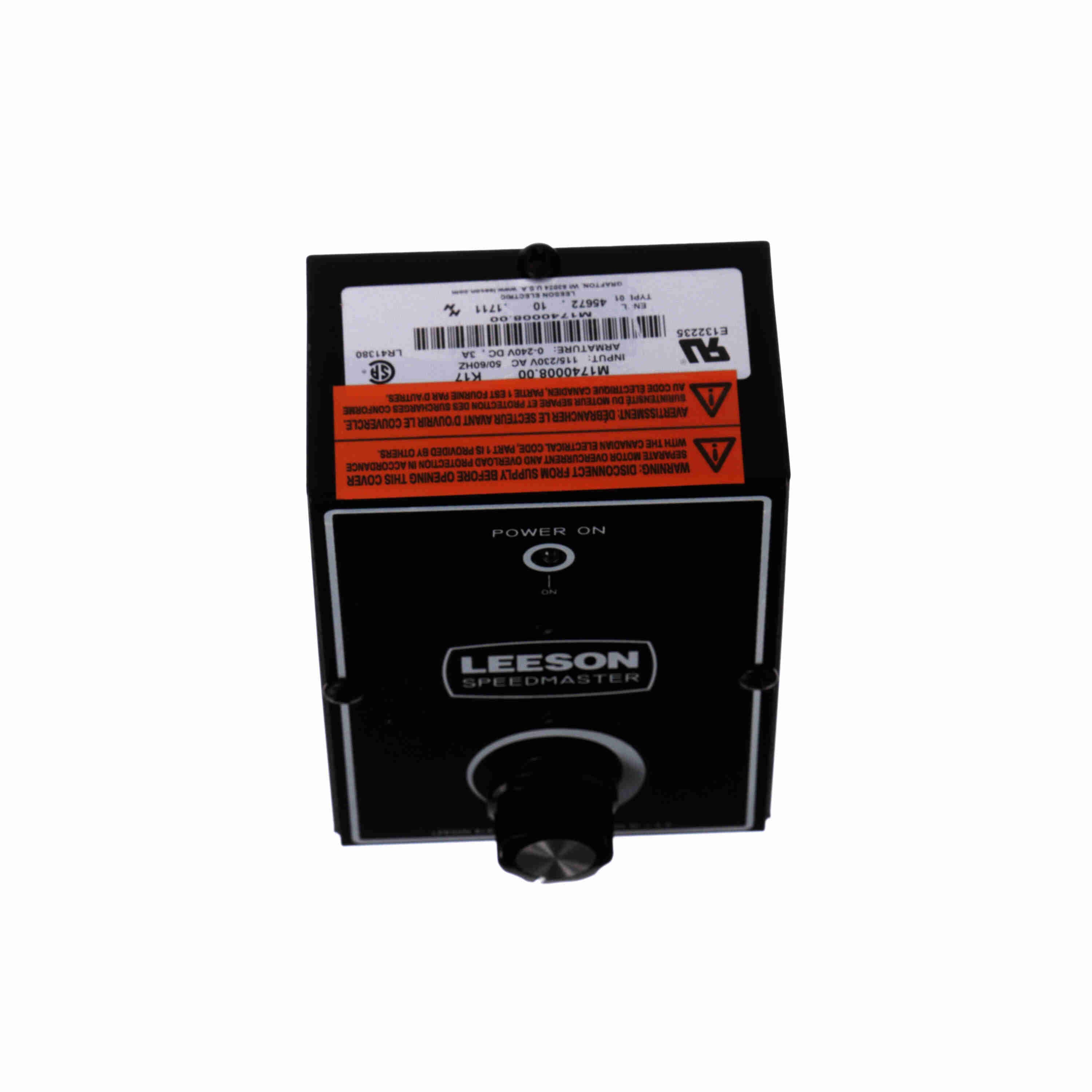 Marathon Electric DC PWM CONTROL.NEMA 1.NON-REVERSING.1PH.1/40-1/8HP/1/40-1/4HP.115/230V