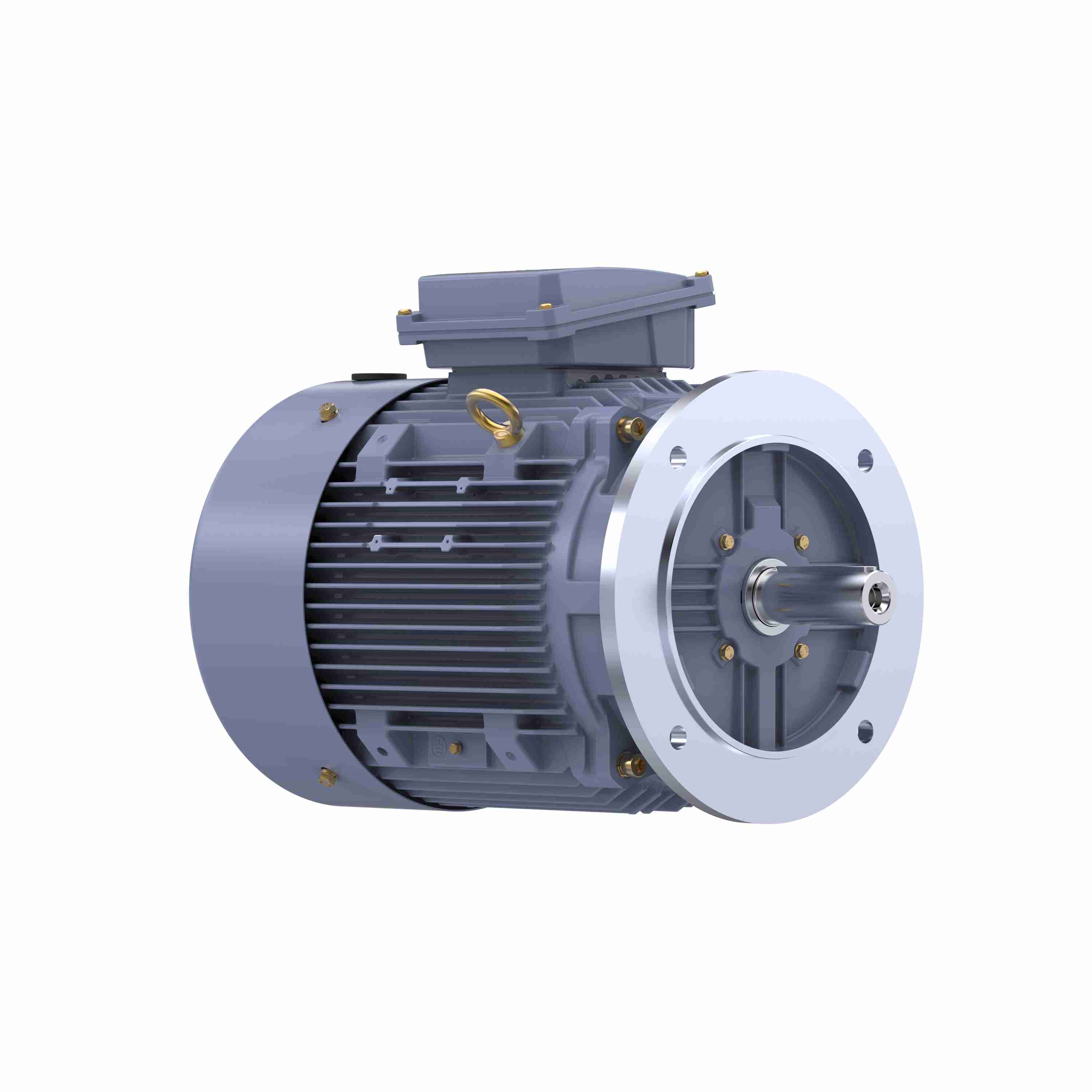 Marathon Electric Cast Iron Motor, 10 HP, 3 Ph, 50 Hz, 380 V, 750 RPM, 160L Frame, TEFC